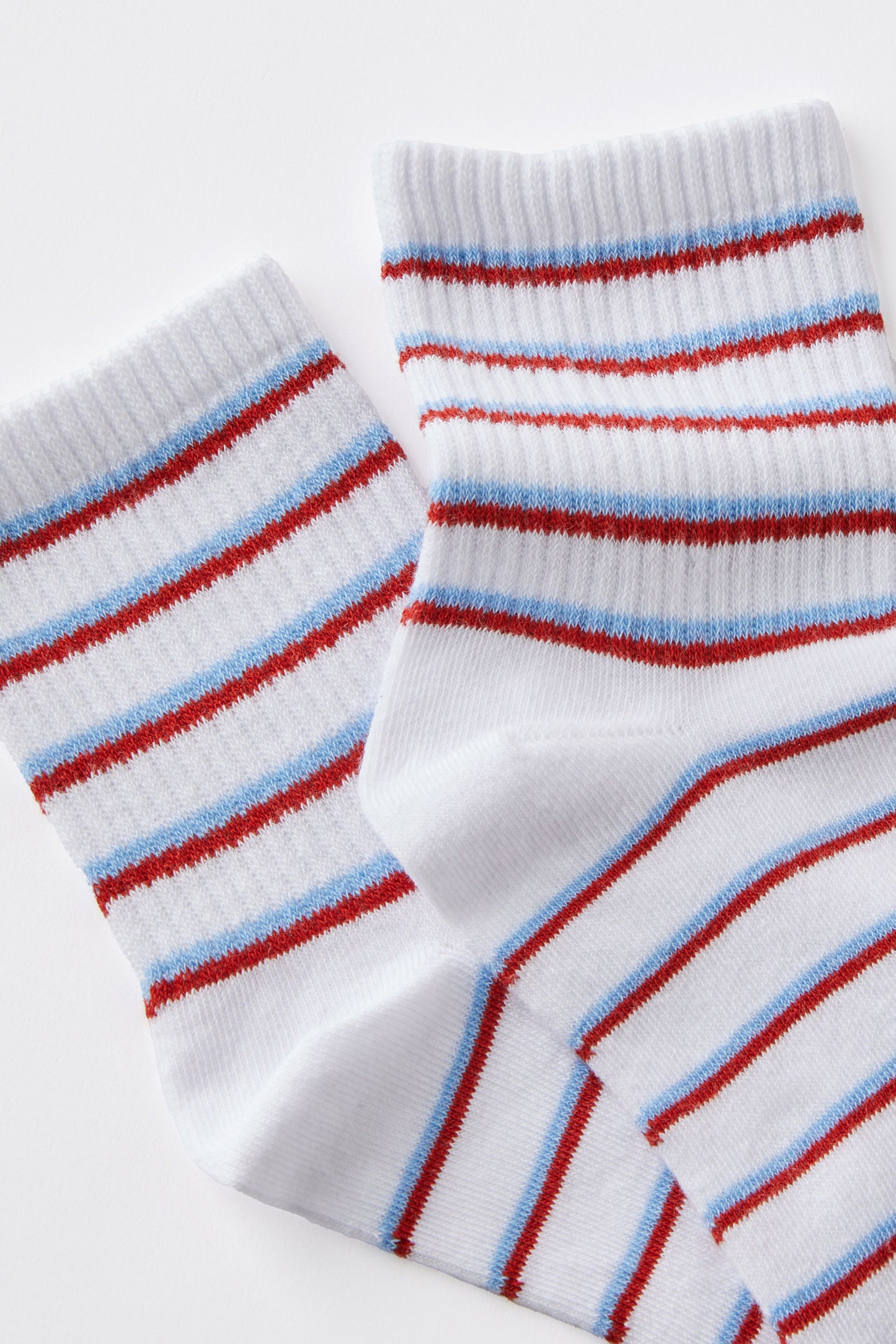 Stripe Mid Crew Sock