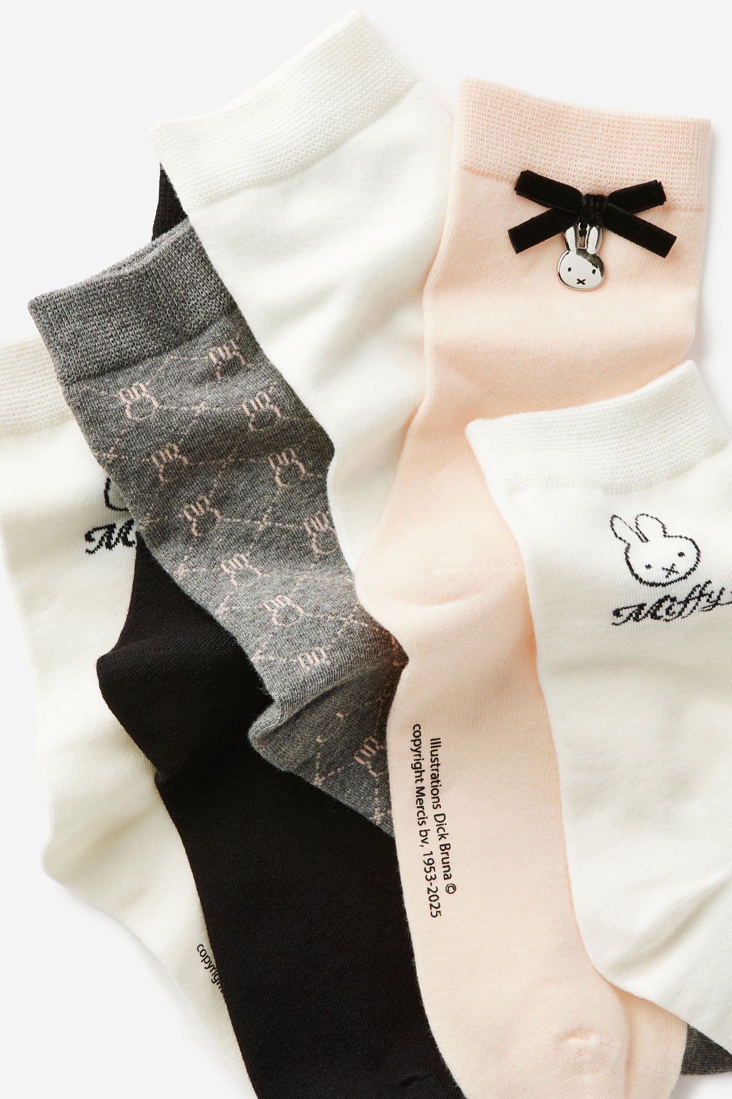 Miffy 5PK Crew Sock
