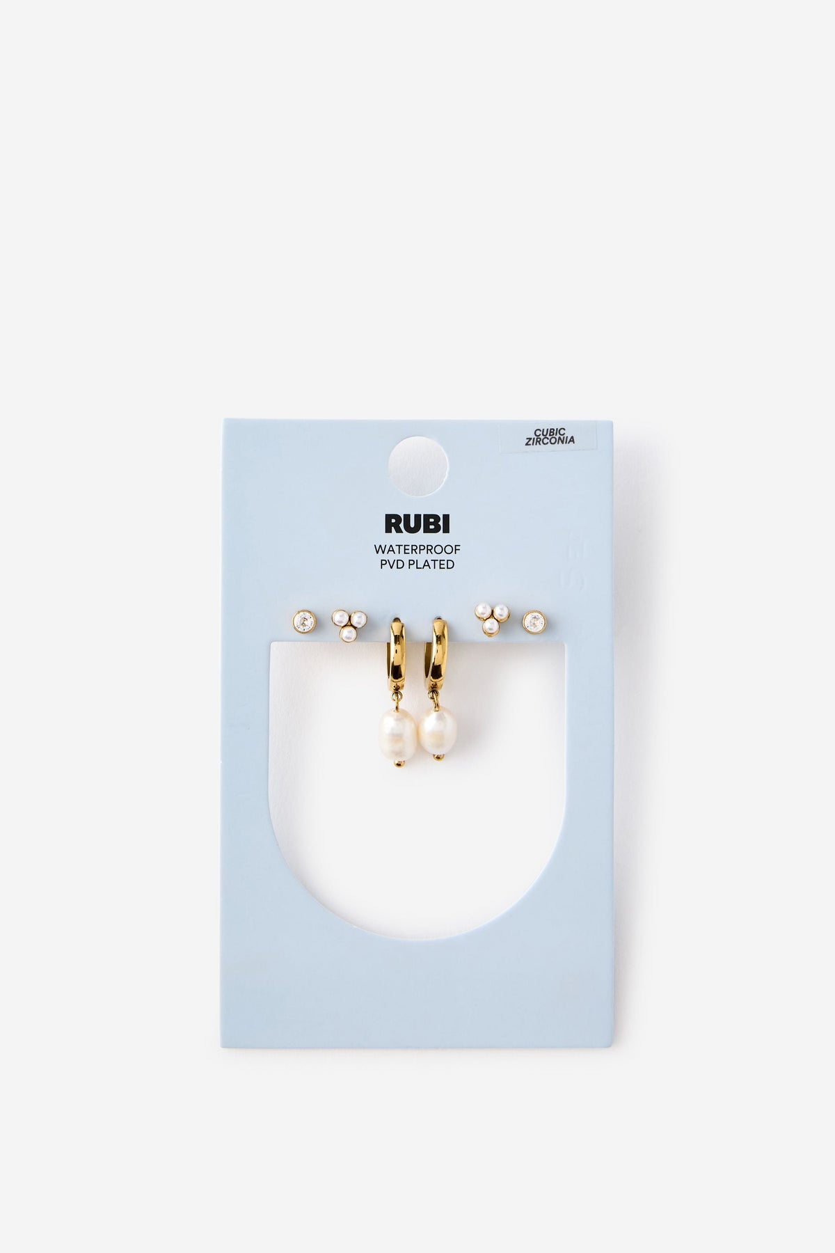 Waterproof 3Pk Small Earring