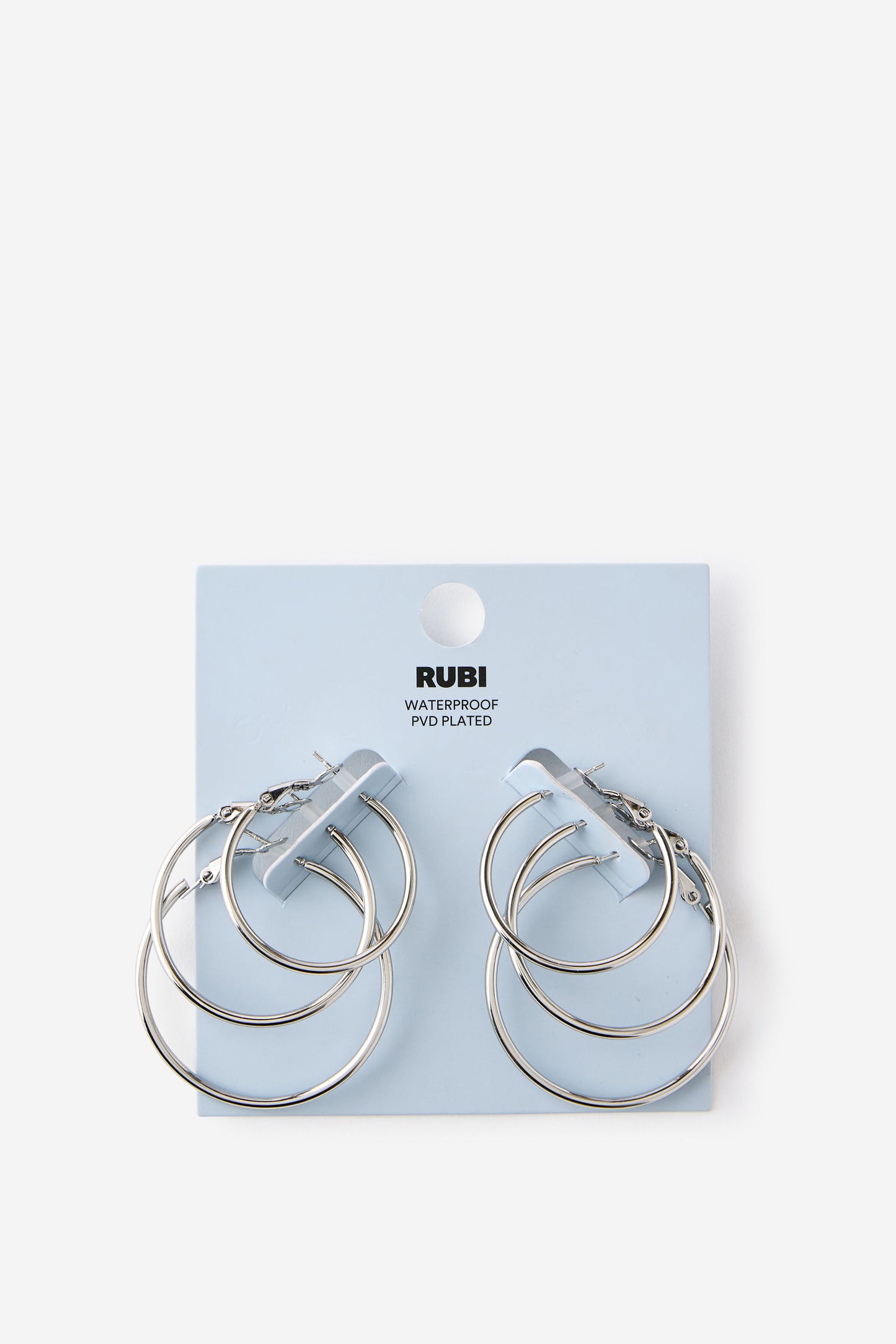 Waterproof 3Pk Mid Earring