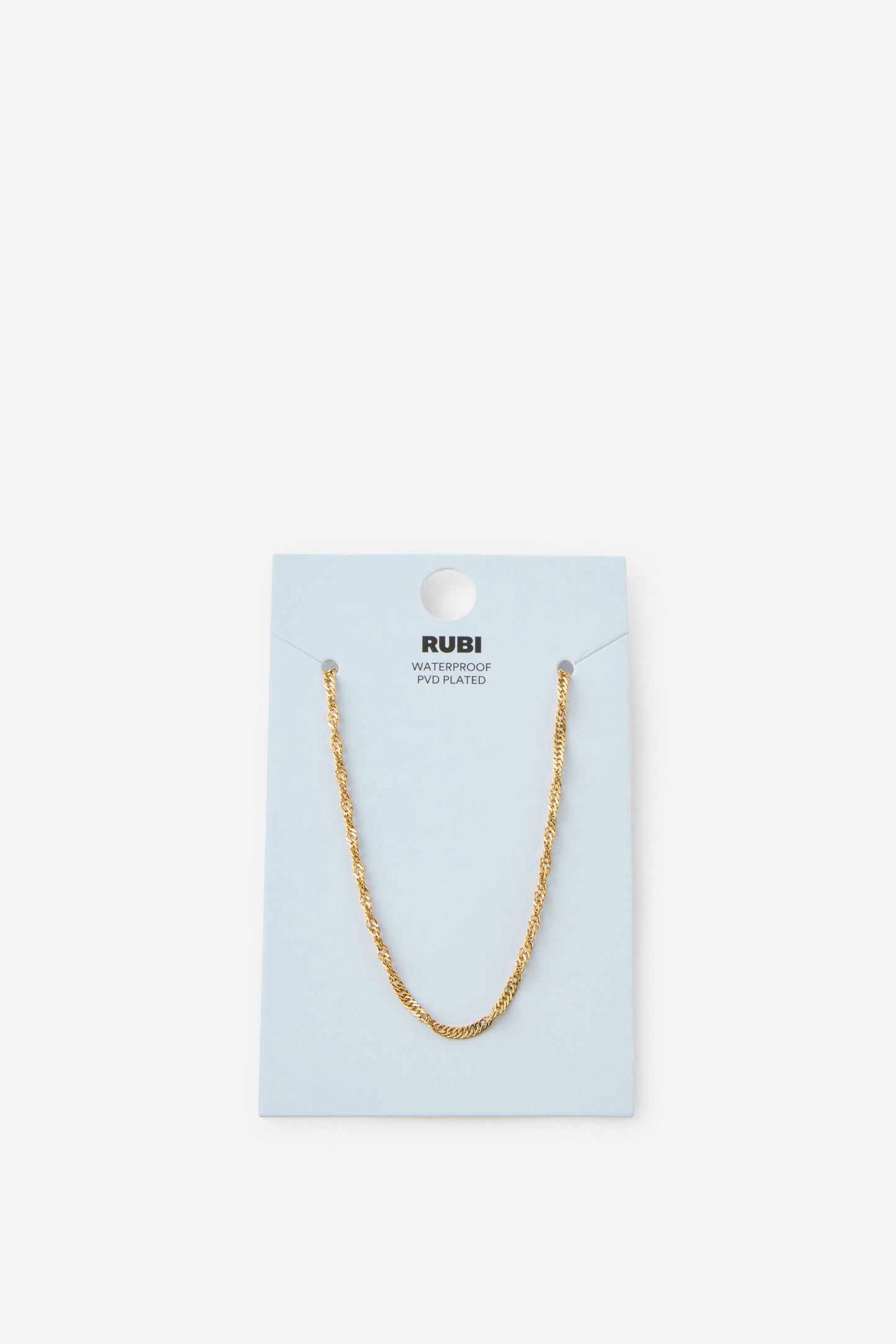 Waterproof Fine Chain Necklace