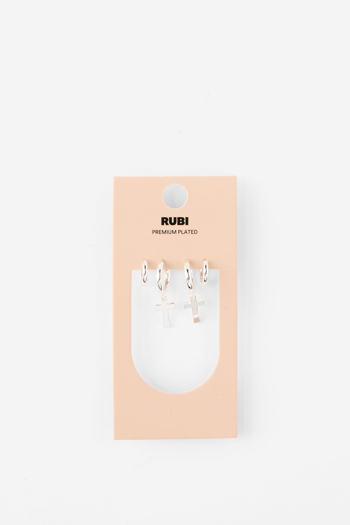 Premium Plated 2Pk Mid Earring