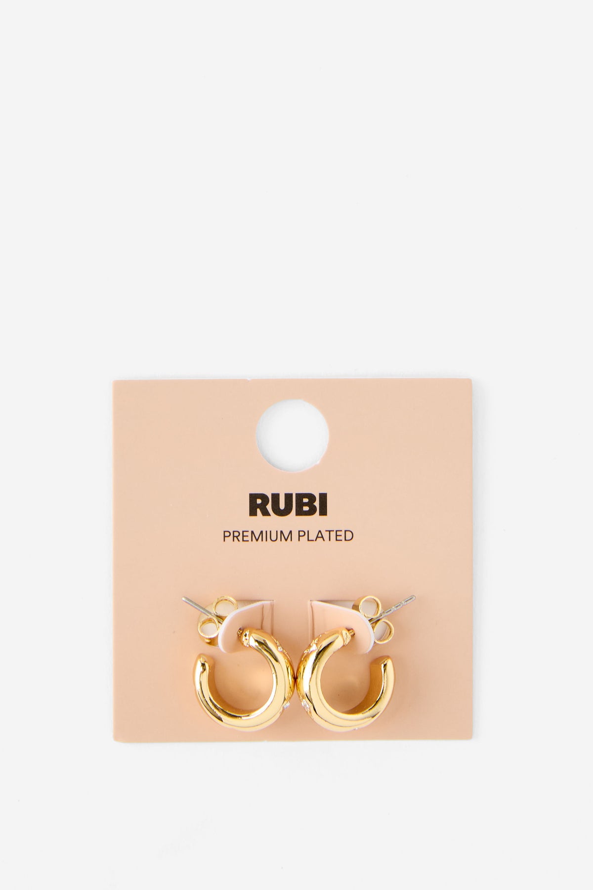 Premium Plated Small Hoop Earring