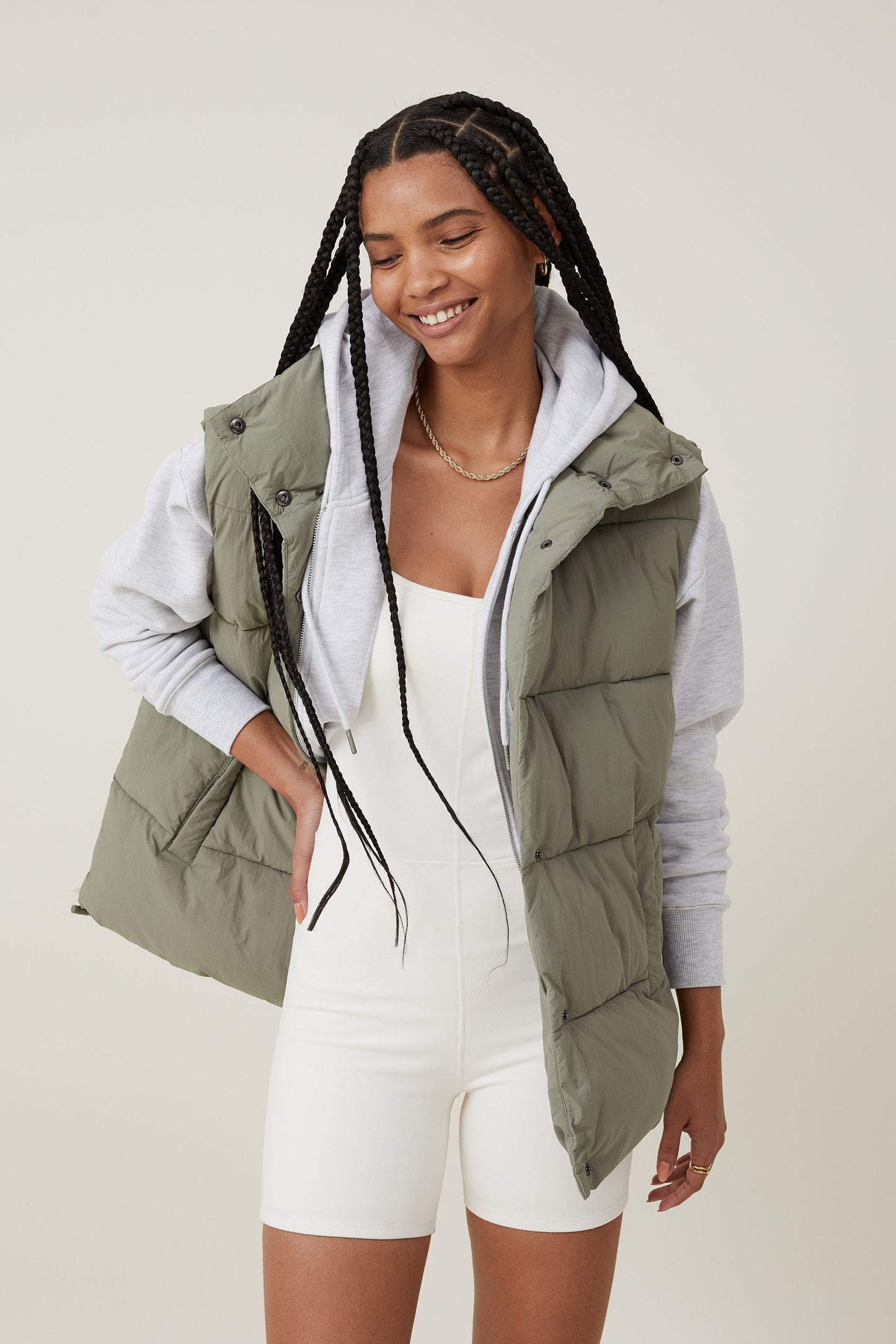 The Recycled Mother Puffer Vest 2.0