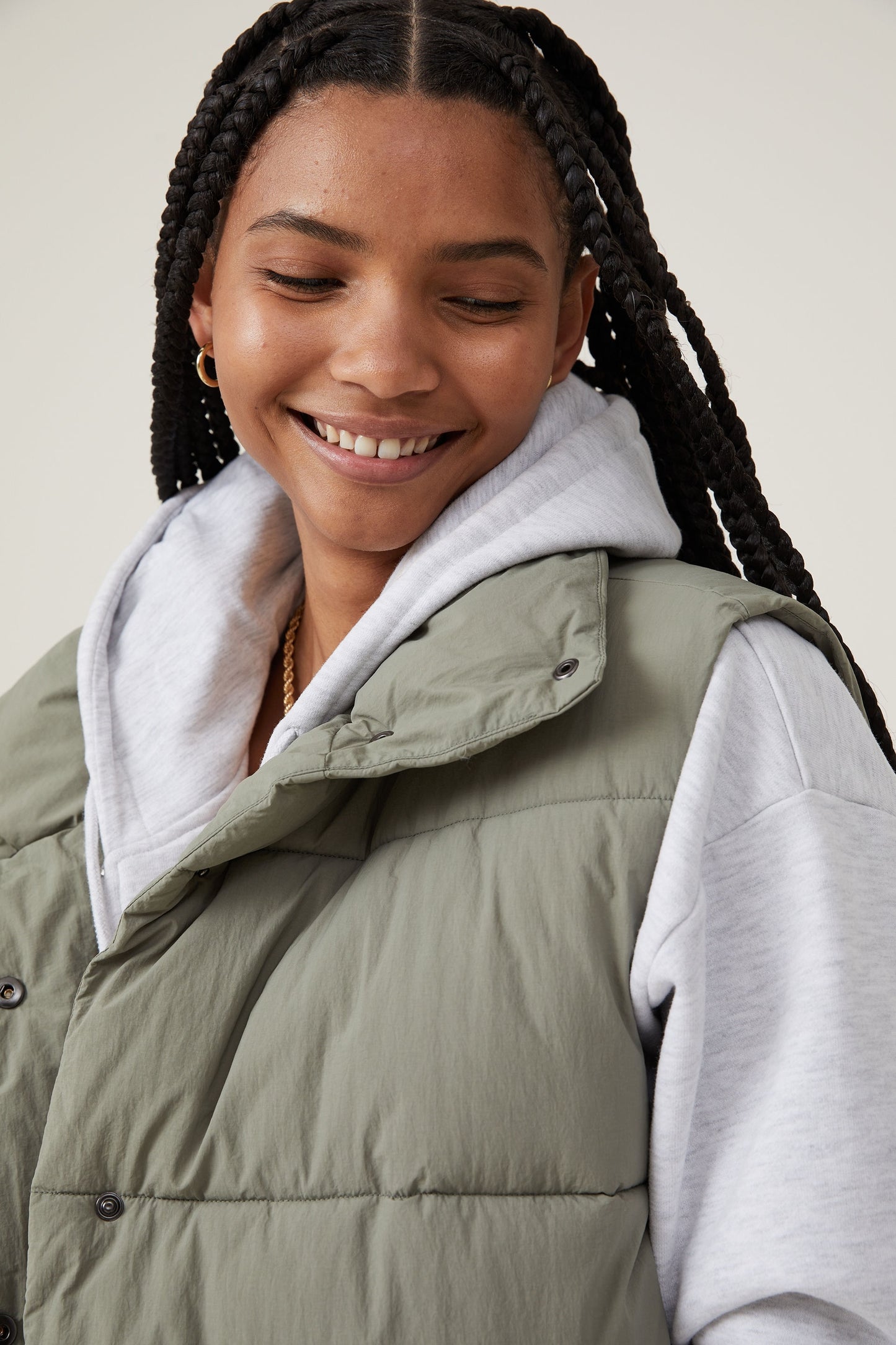 The Recycled Mother Puffer Vest 2.0