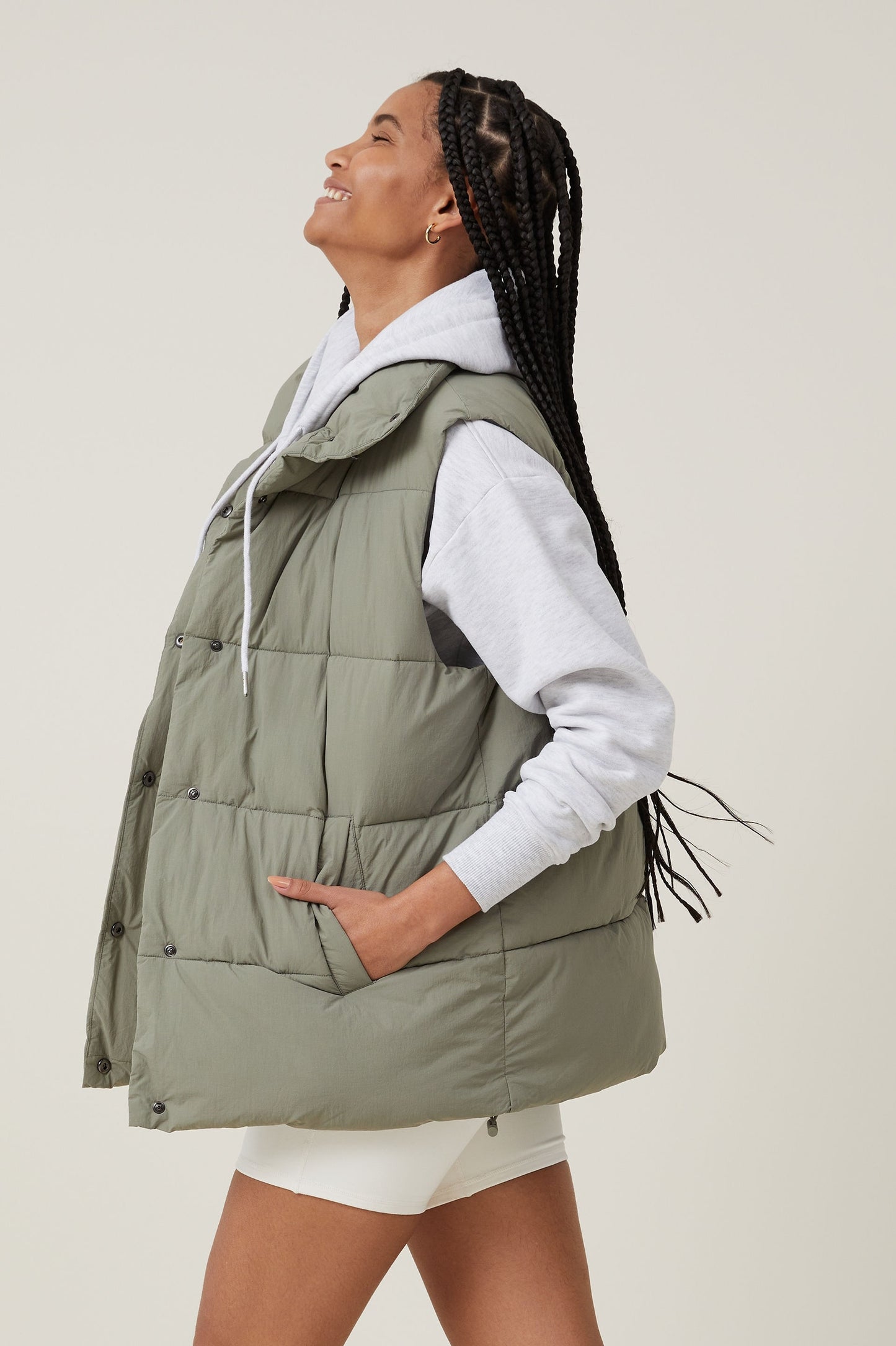 The Recycled Mother Puffer Vest 2.0