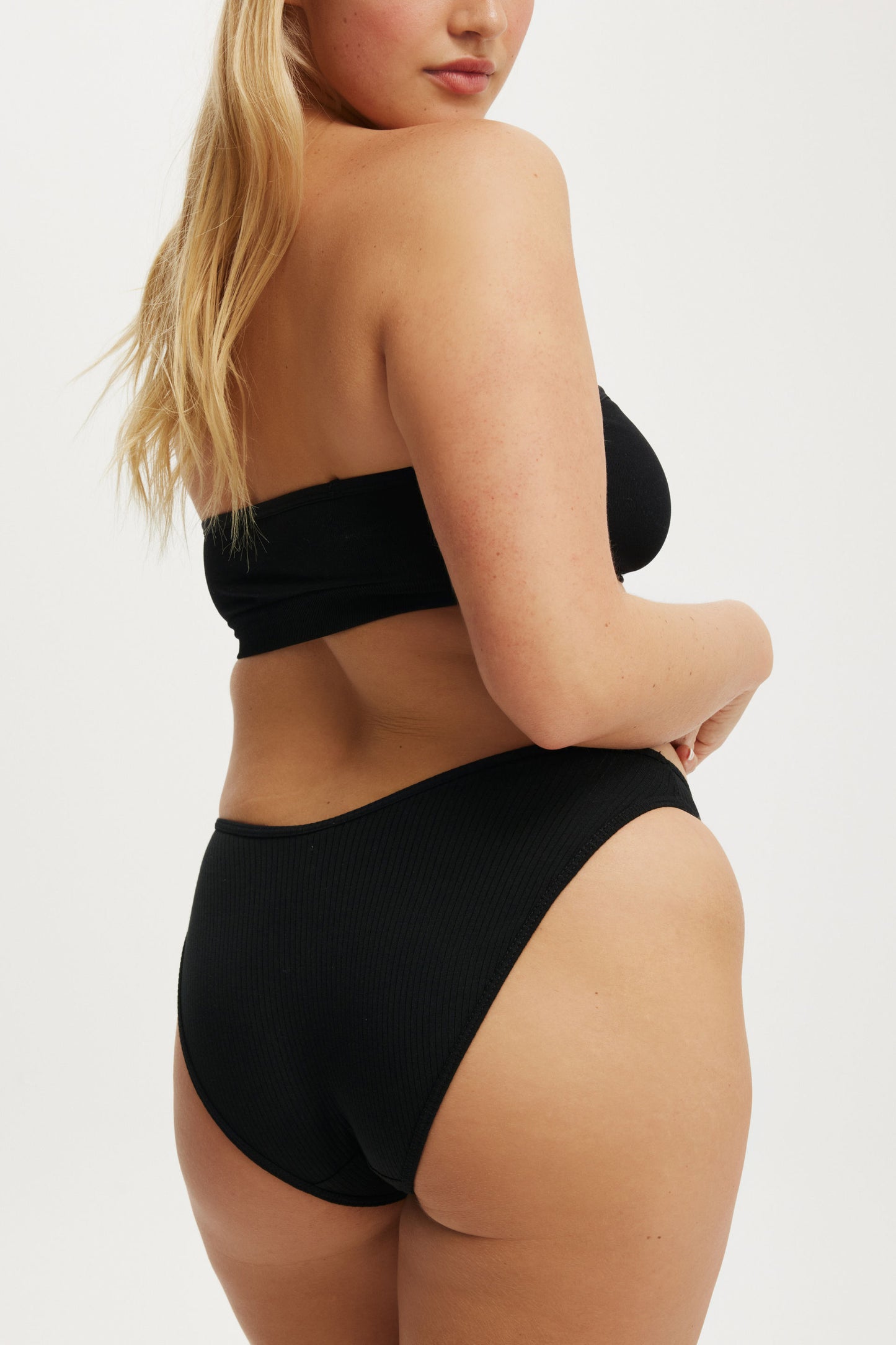 Organic Cotton Rib Bikini Brief