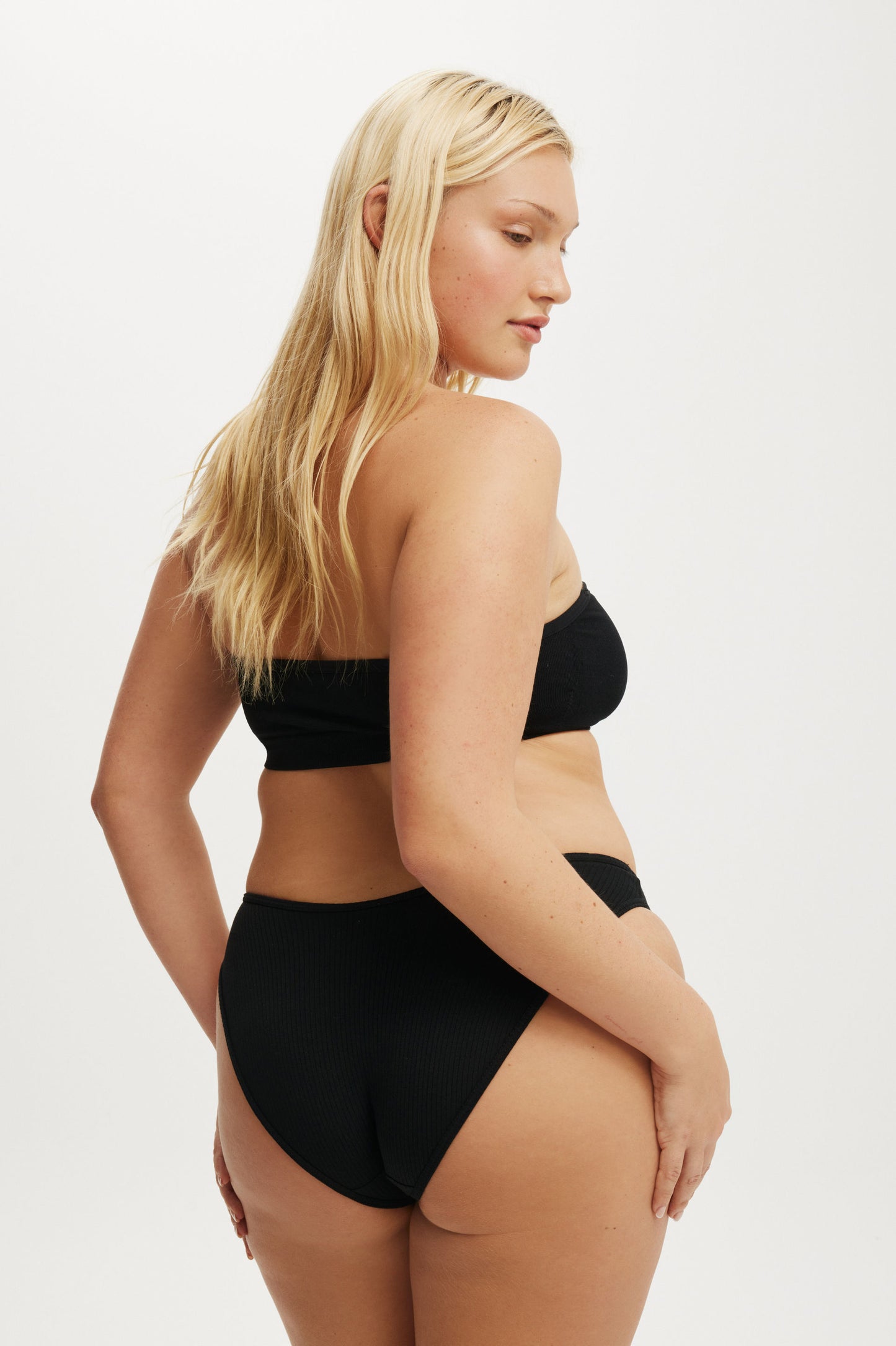 Organic Cotton Rib Bikini Brief