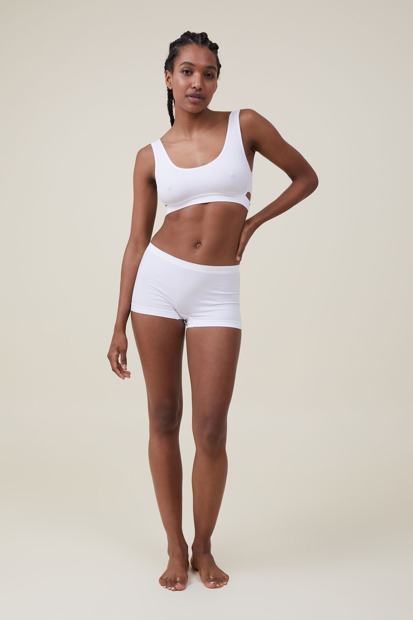 Seamless Light Weight Boyshort Brief