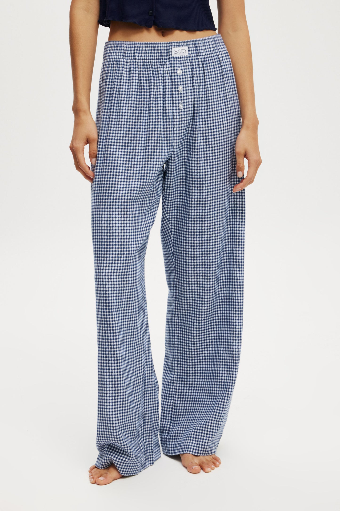 Flannel Boyfriend Boxer Pant