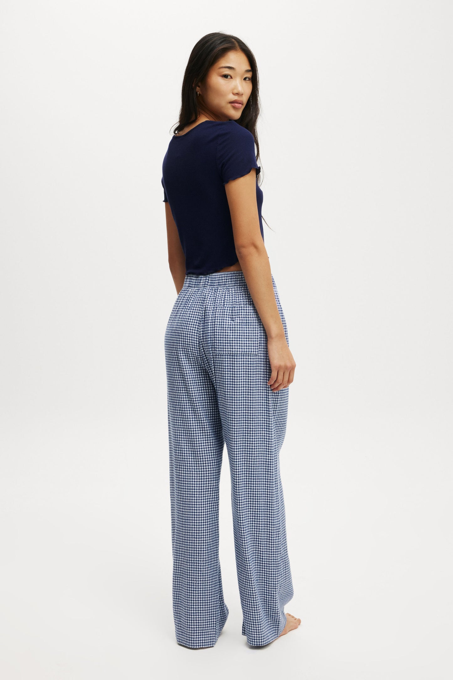 Flannel Boyfriend Boxer Pant