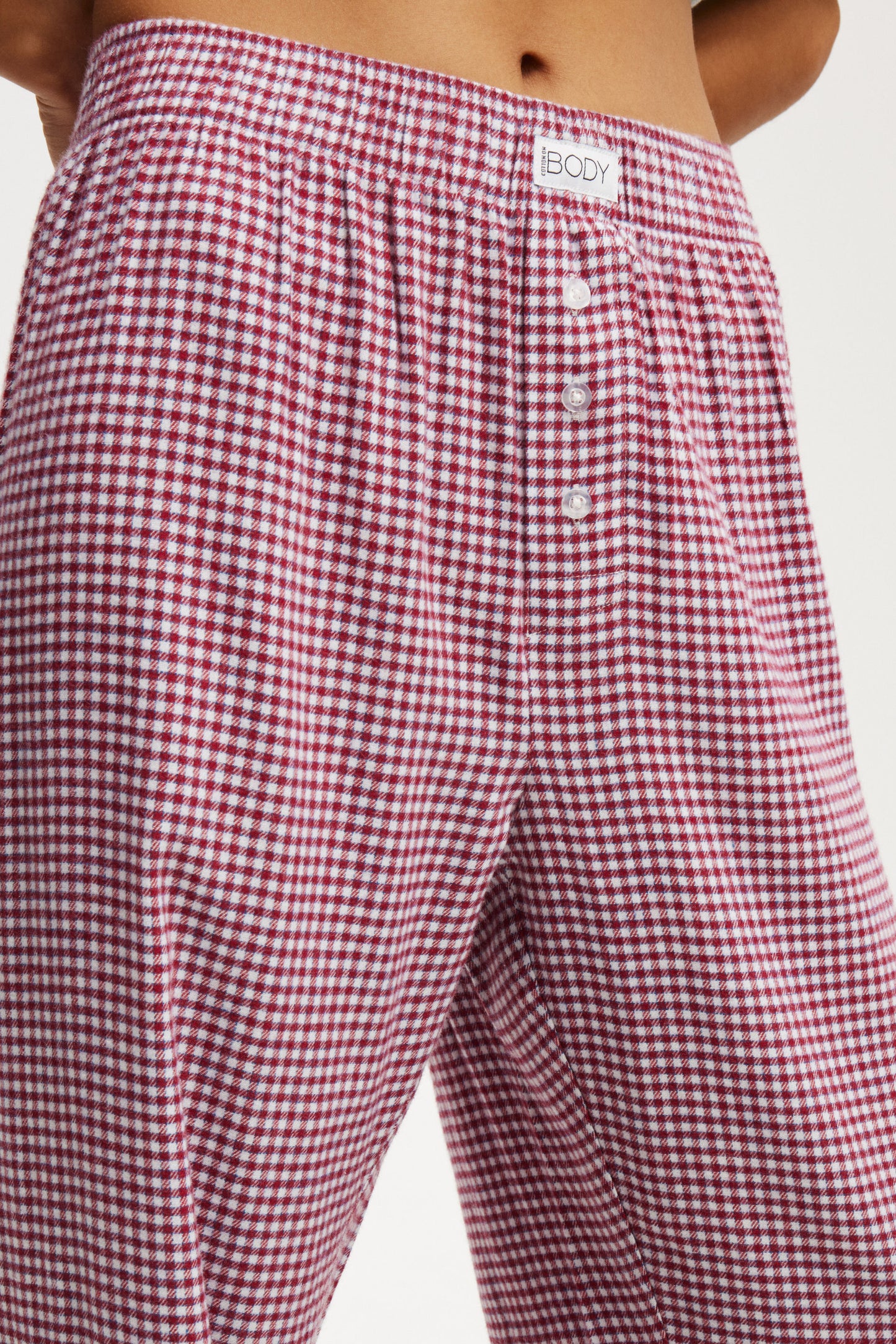 Flannel Boyfriend Boxer Pant