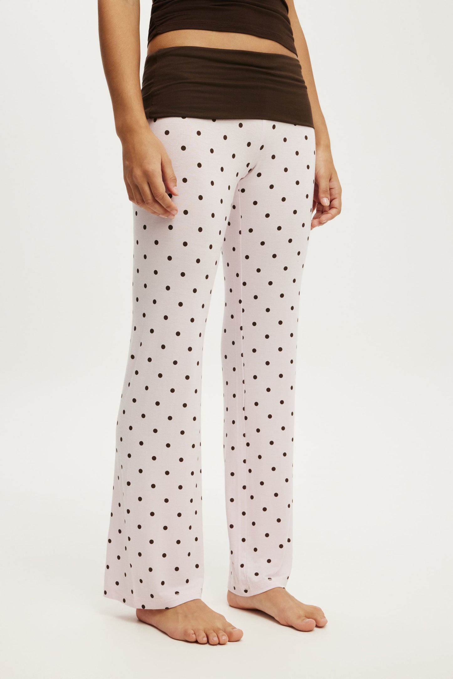 Airy Soft Roll Waist Pant