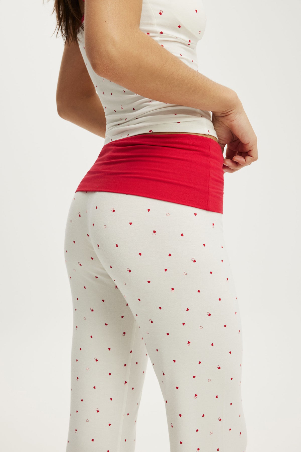 Airy Soft Roll Waist Pant