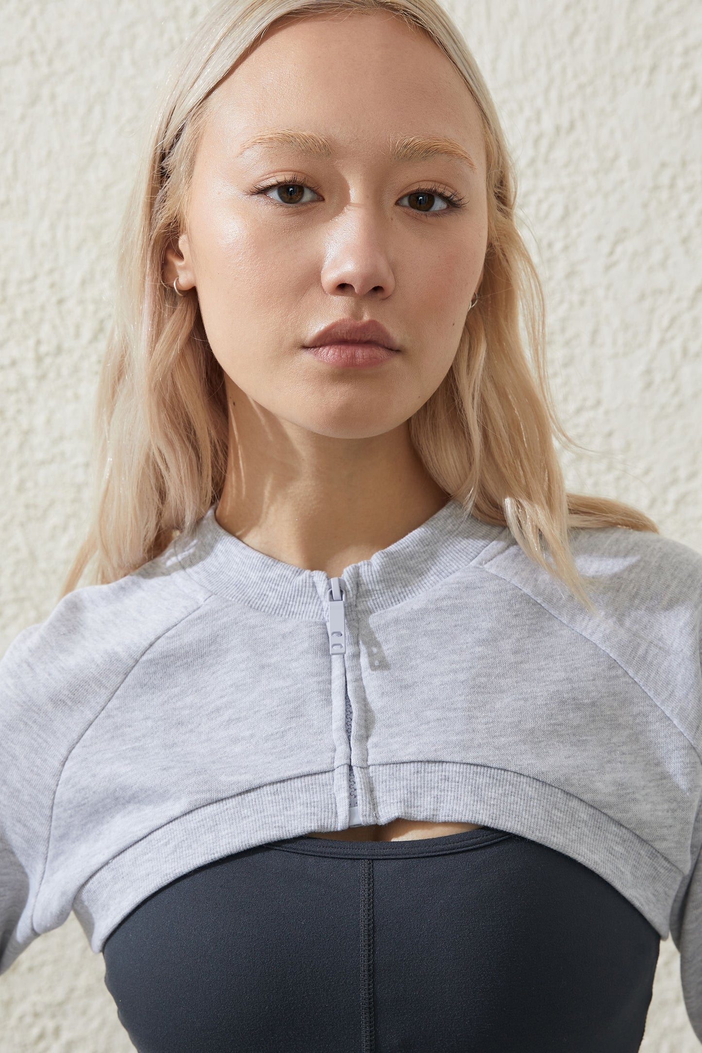 Fleece Zip Through Shrug