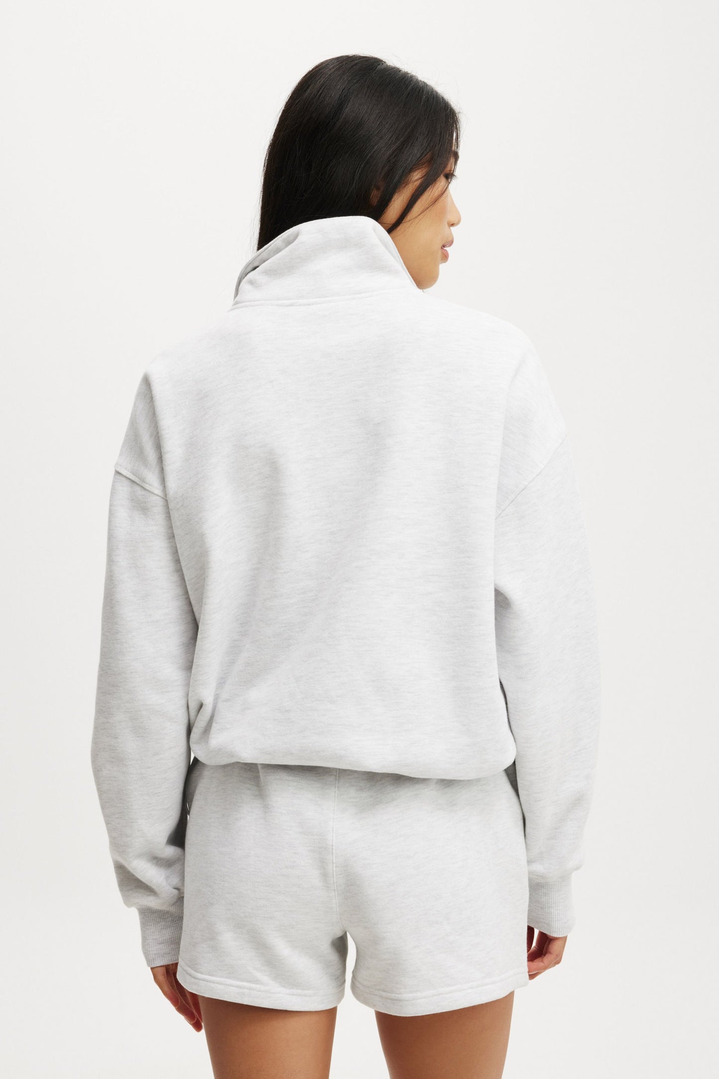 Plush Essential Half Zip Jumper