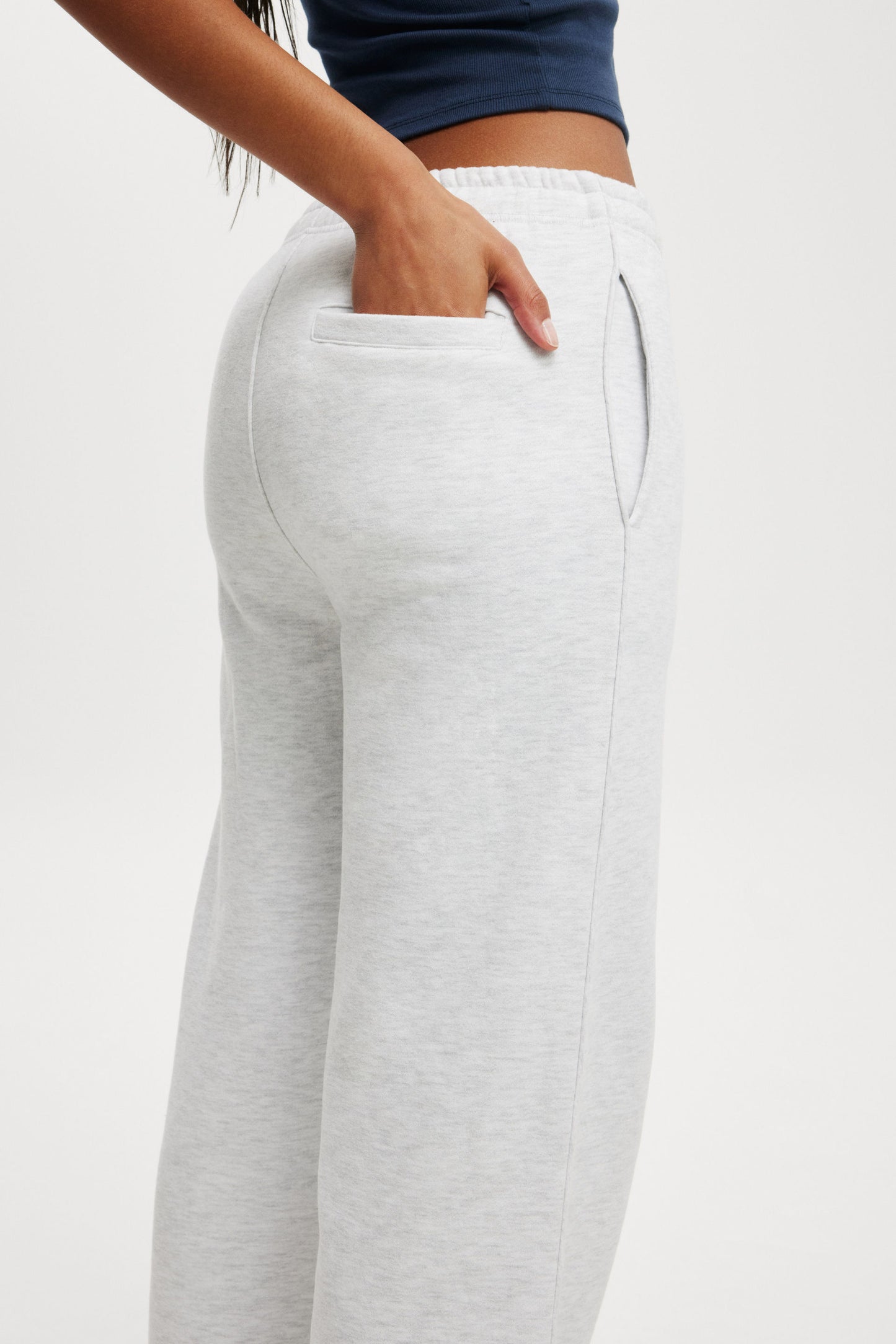Plush Essential Straight Leg Sweatpant