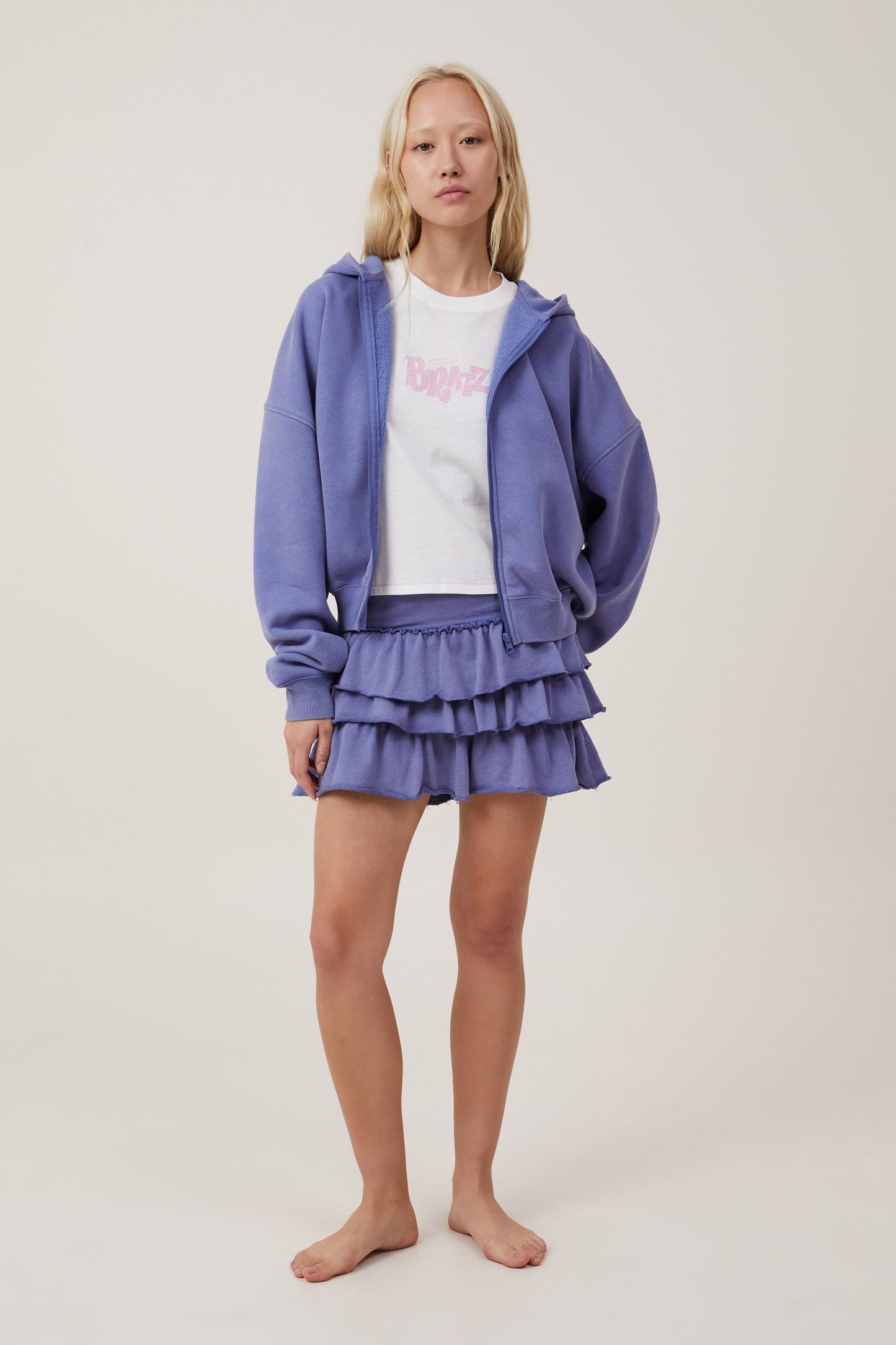 Zip Up Lounge Hoodie