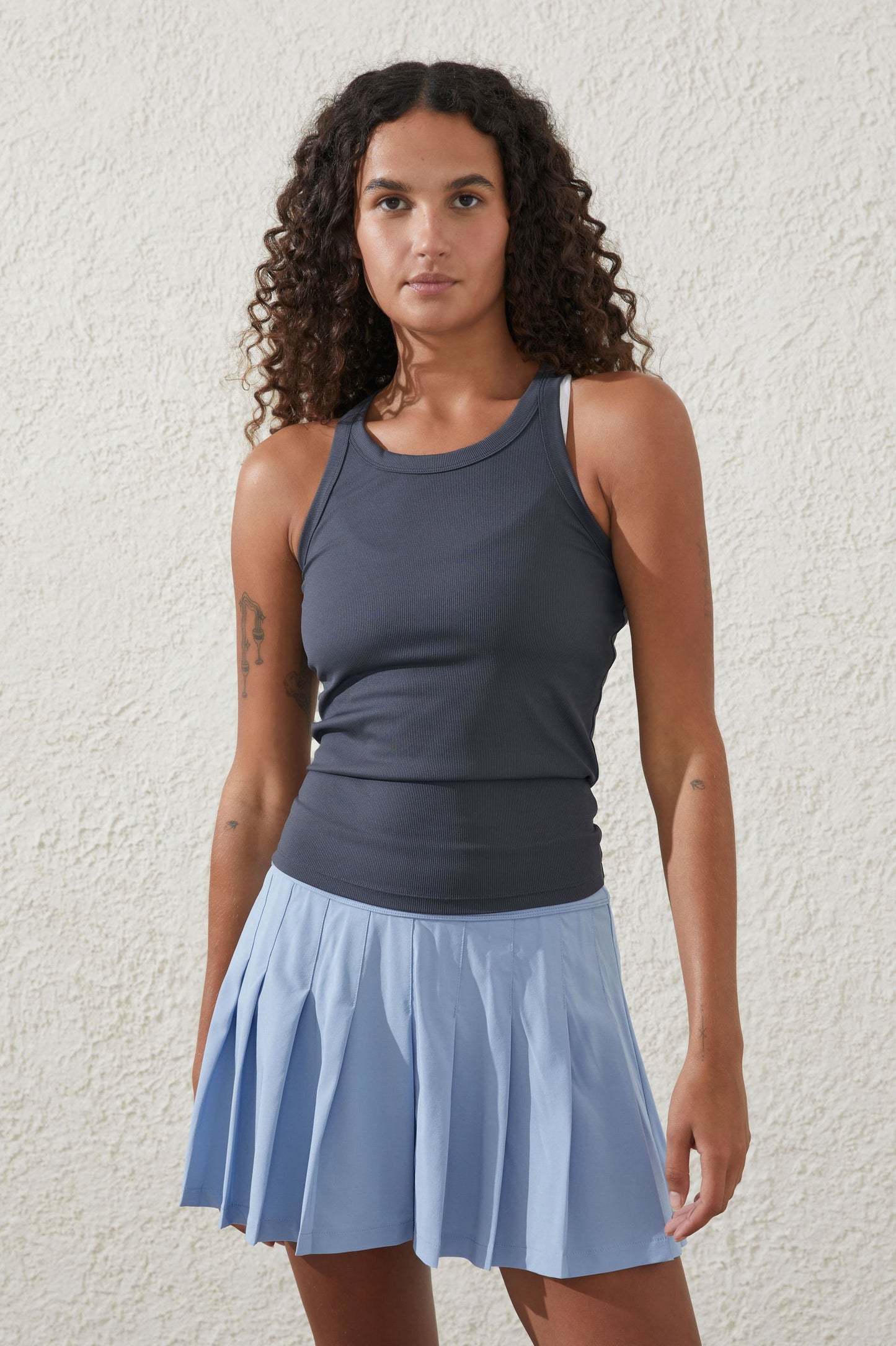 Active Rib Thin Racer Tank