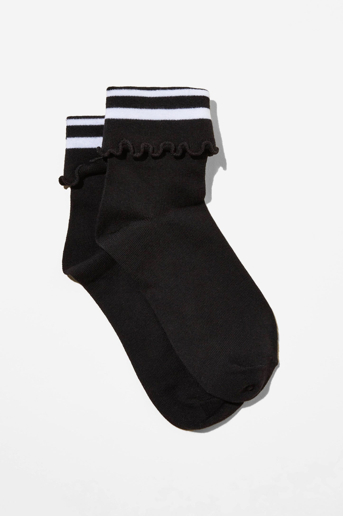 Active Folded Frill Sock