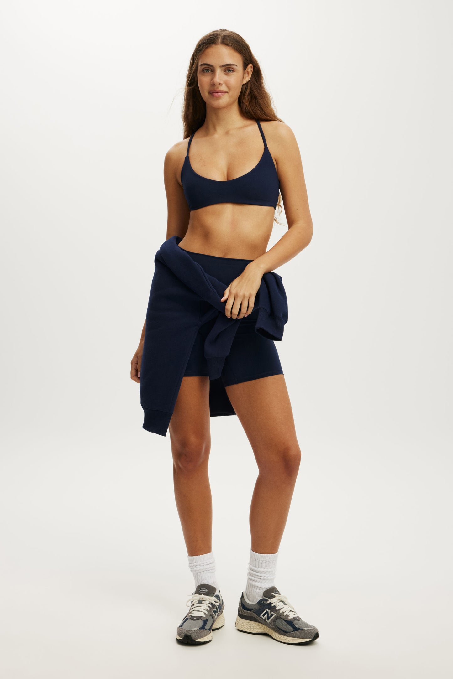 Ultra Soft Minimal Strappy Crop