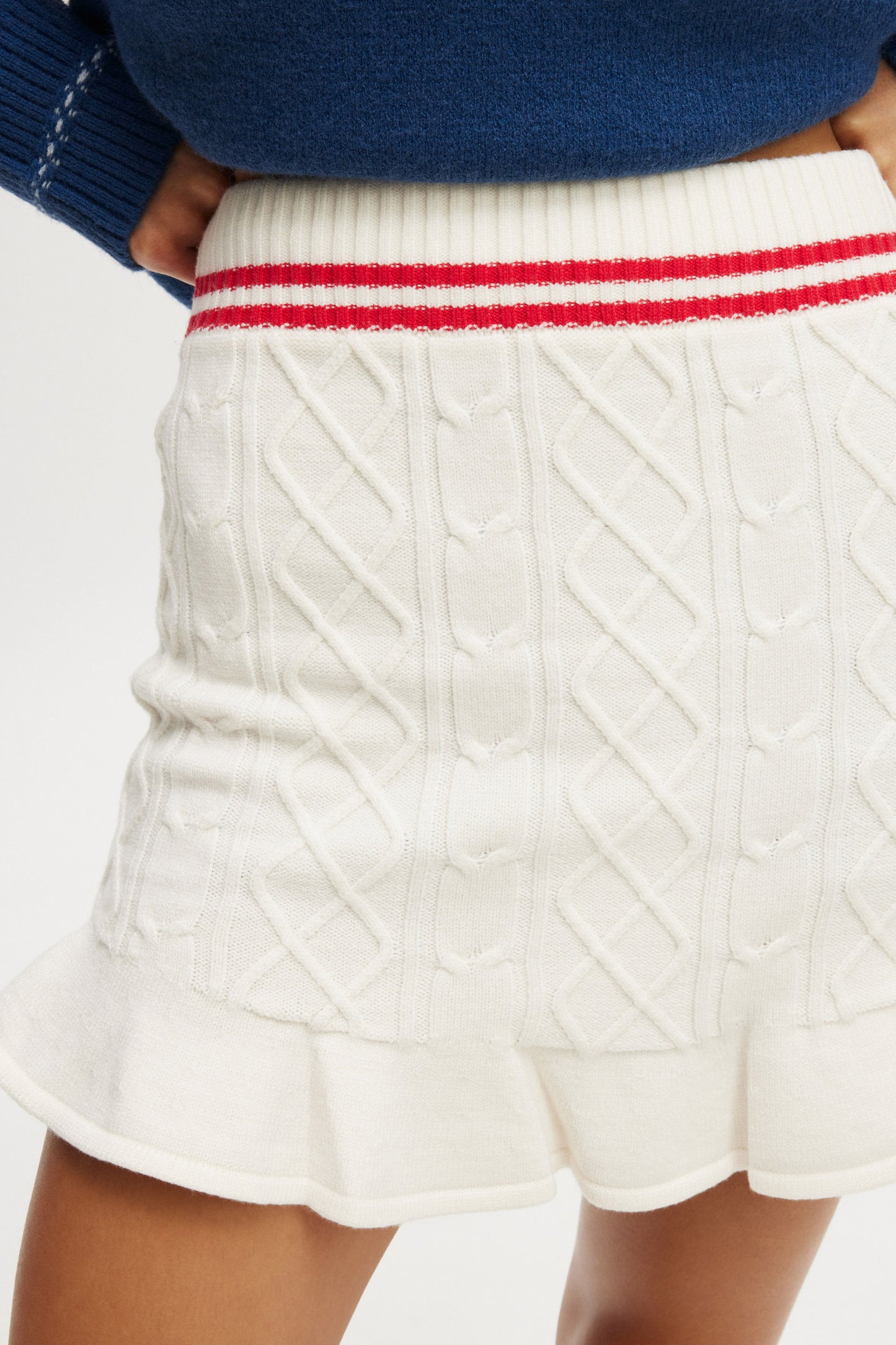 Knit Flippy Skirt