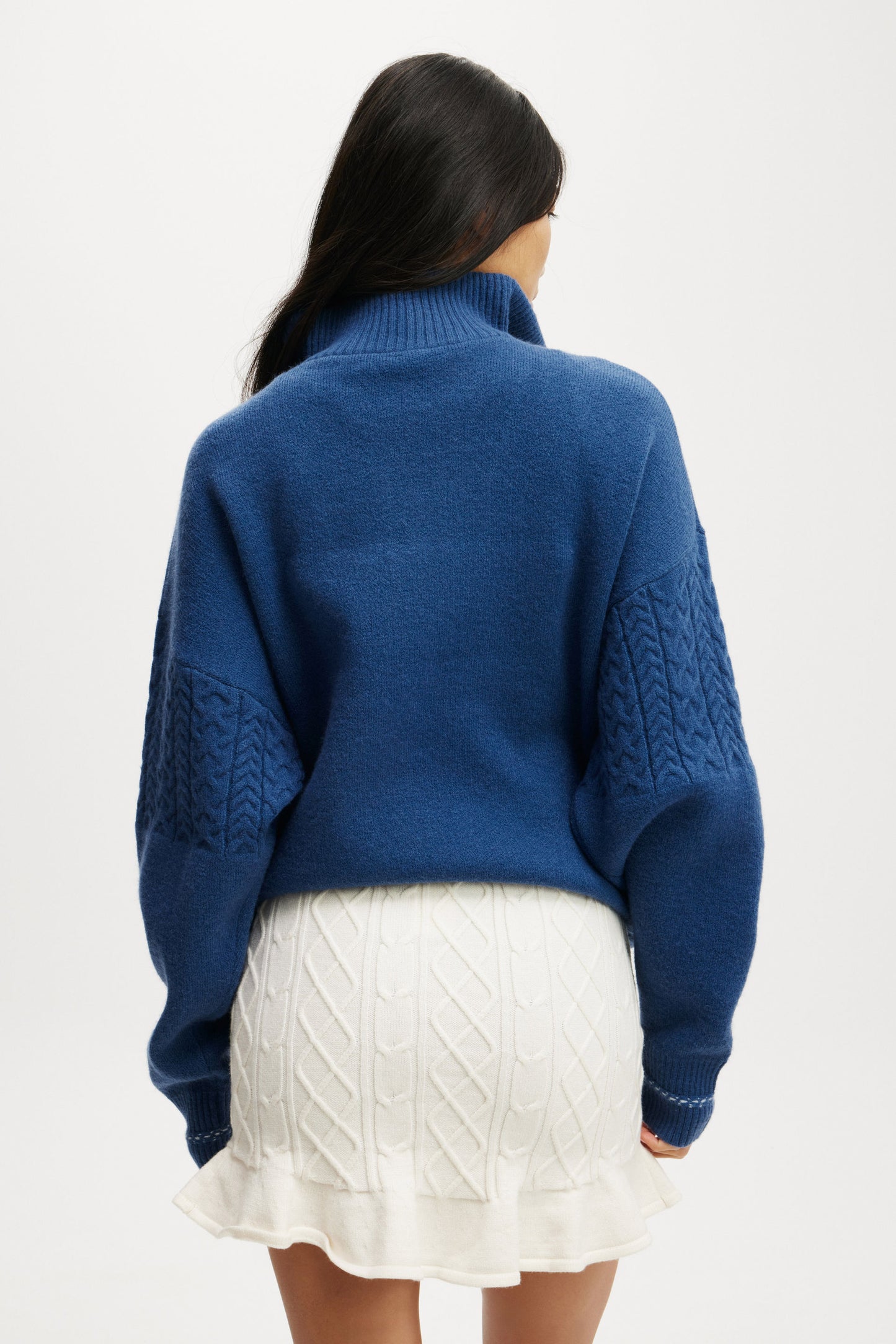Knit Flippy Skirt