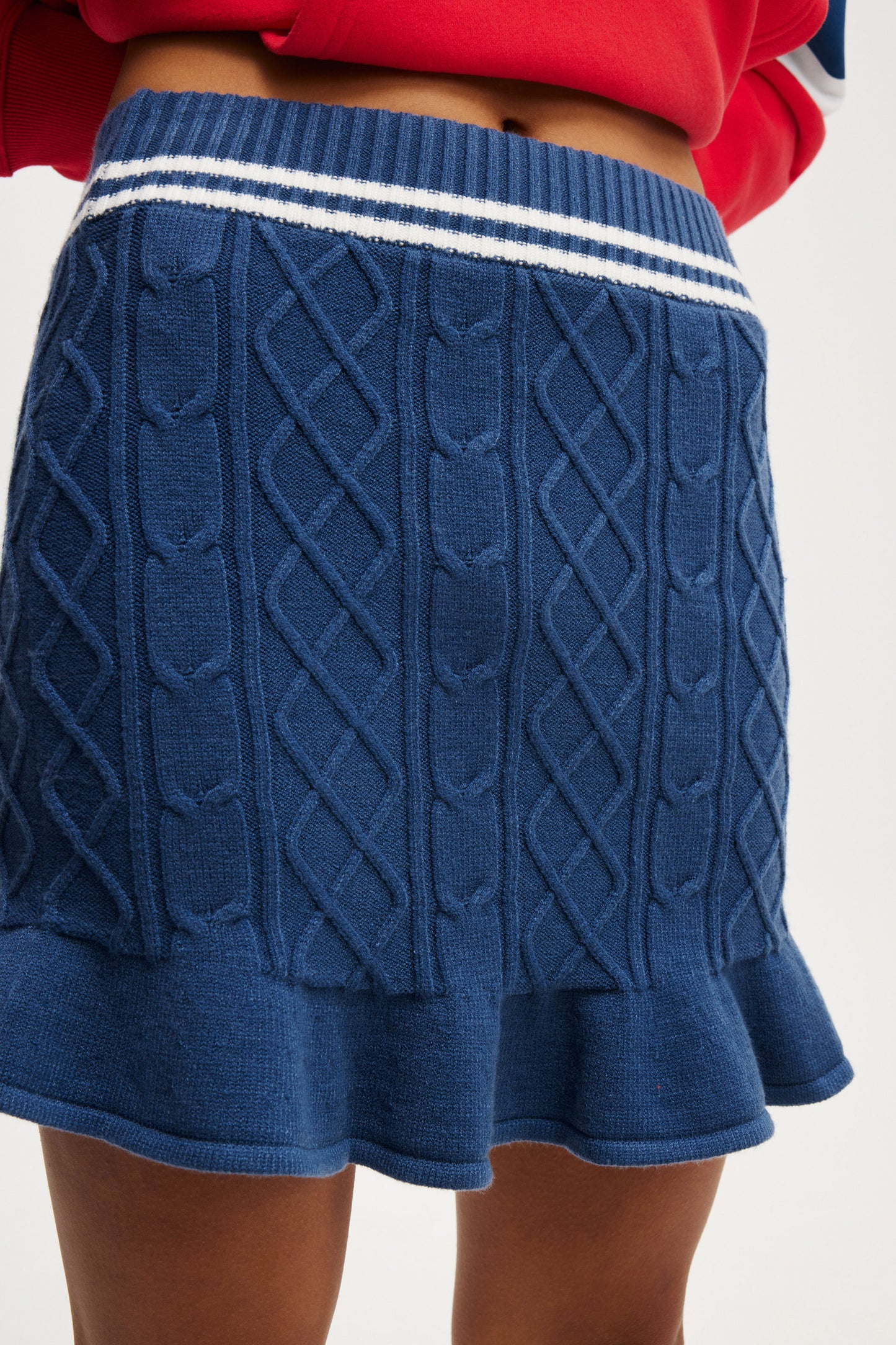 Knit Flippy Skirt