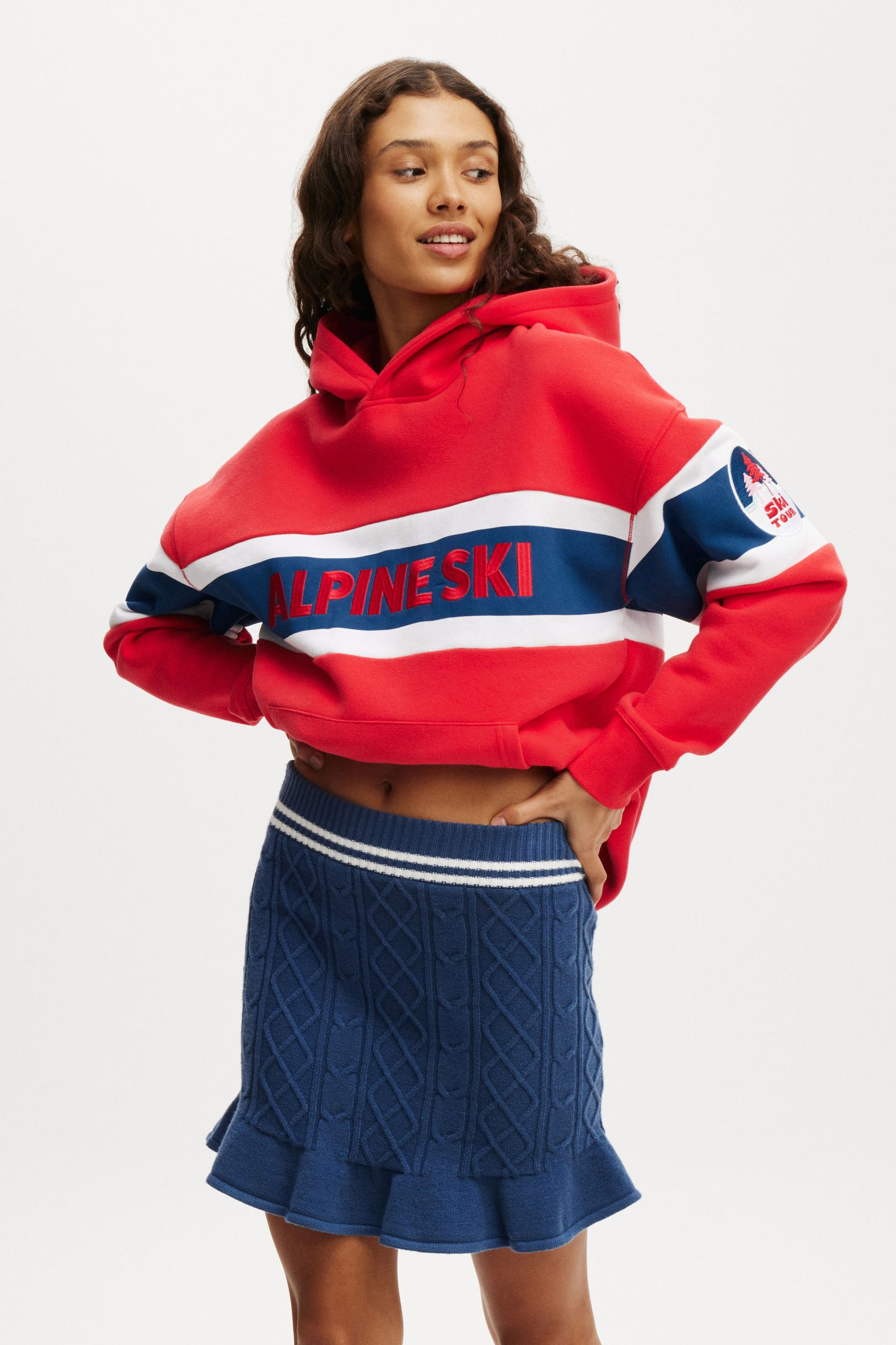 Knit Flippy Skirt