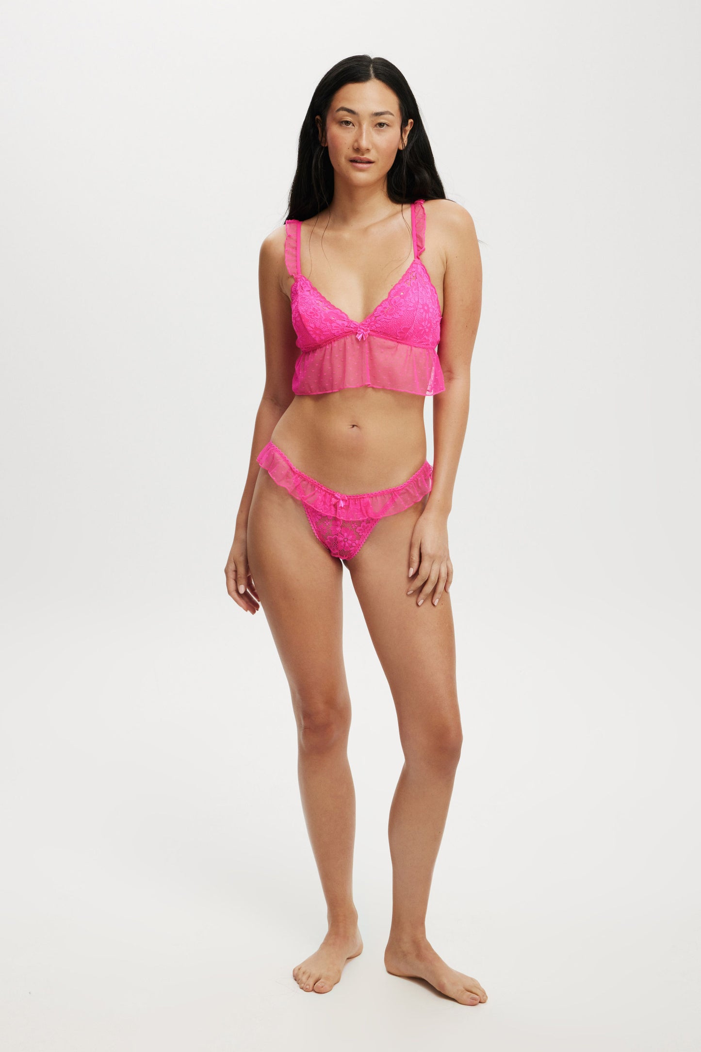 Holly Lace Longline Bralette