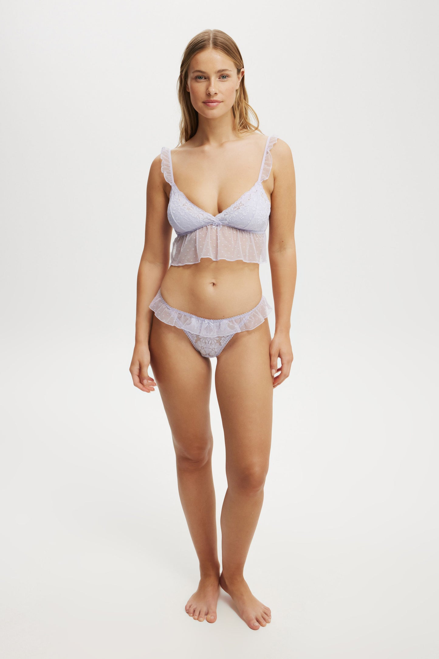 Holly Lace Longline Bralette
