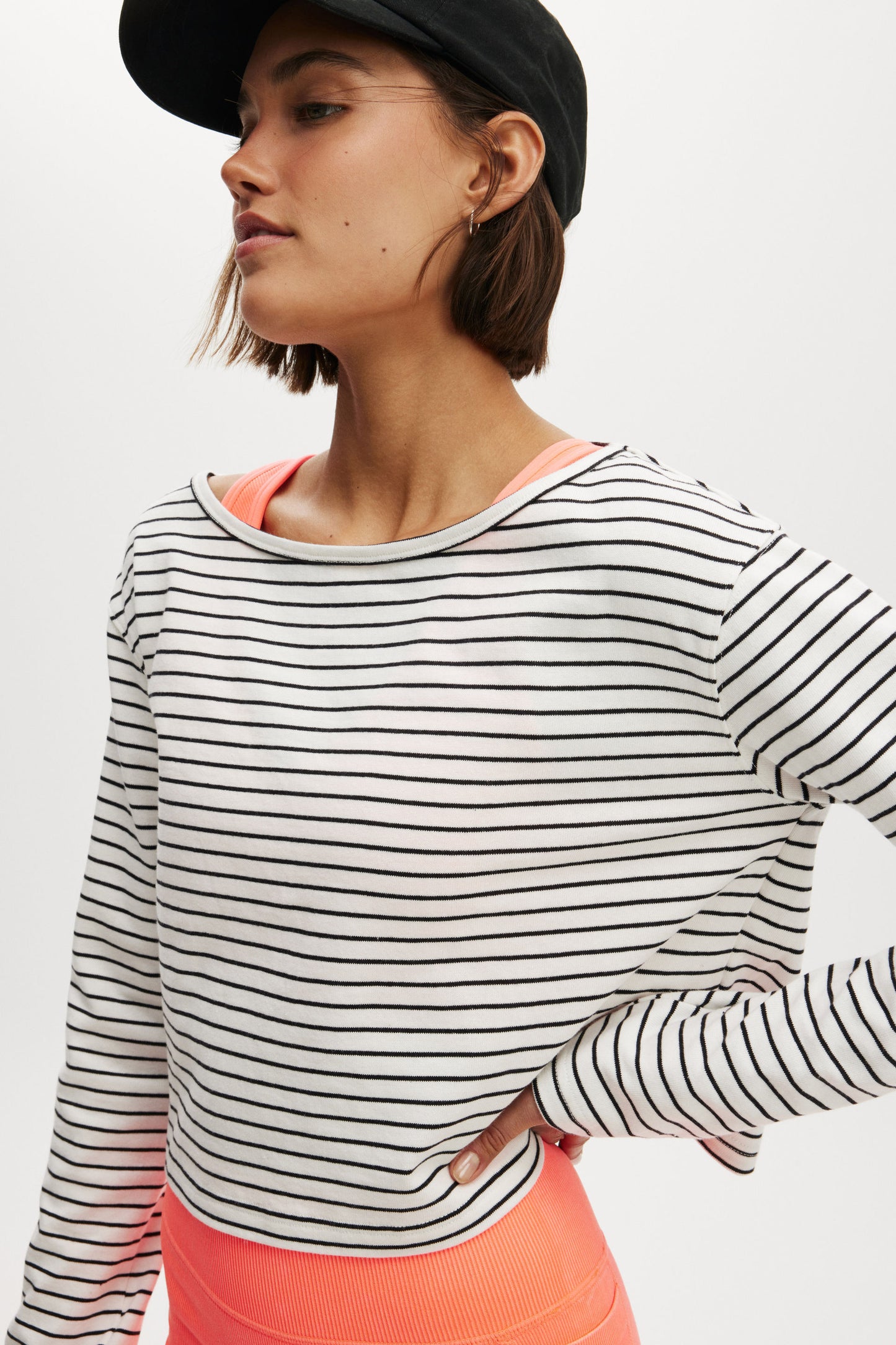 Active Stripe Longsleeve