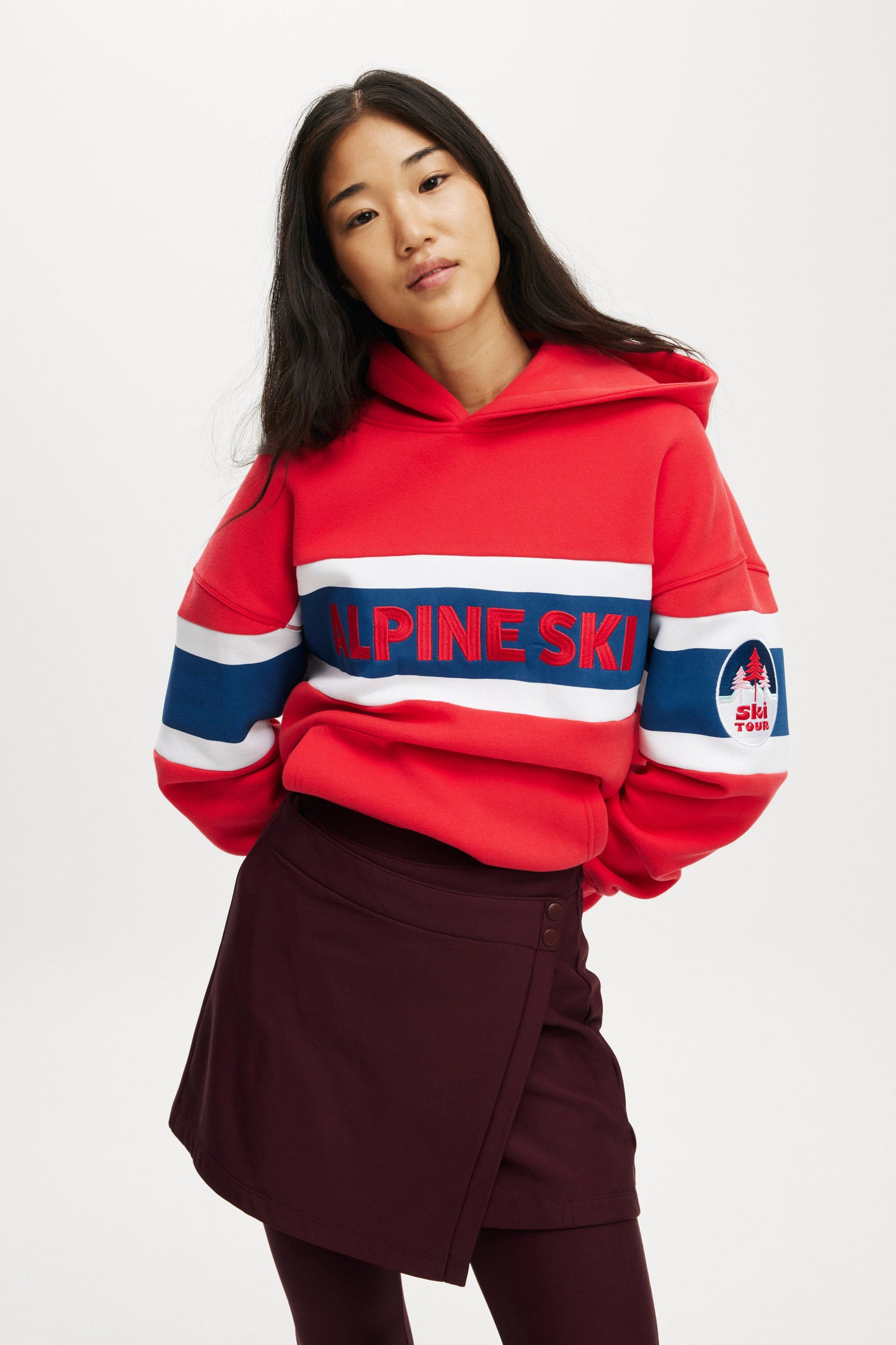 Fleece Lined Wrap Skirt