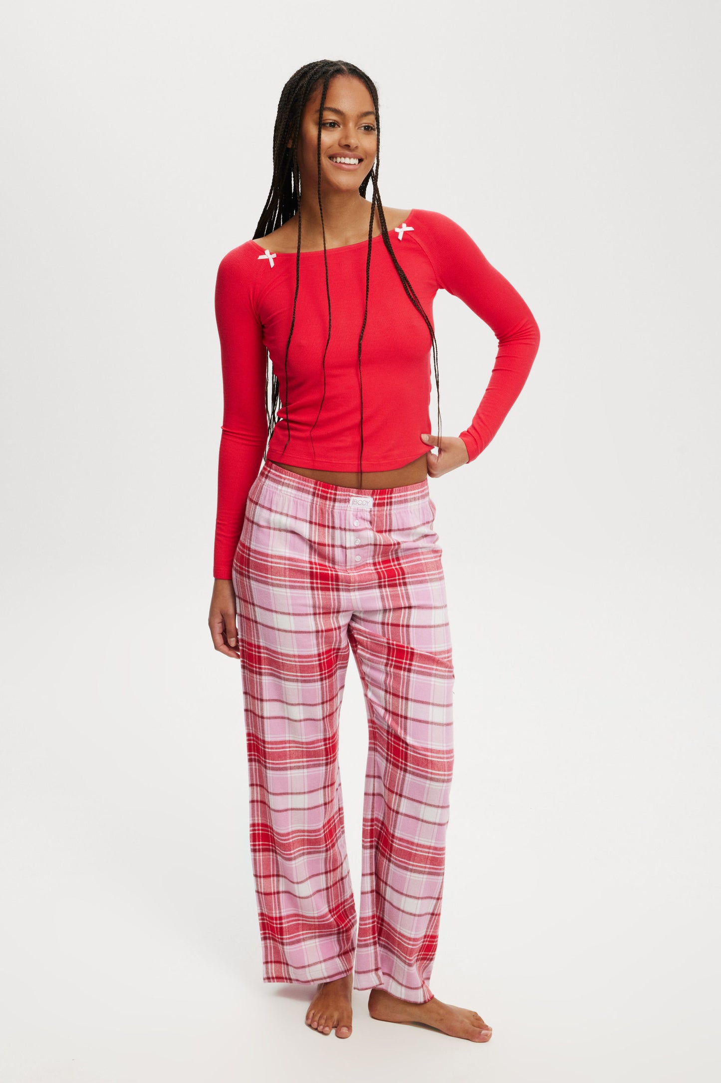Sleep Recovery Boat Neck Sleep Top