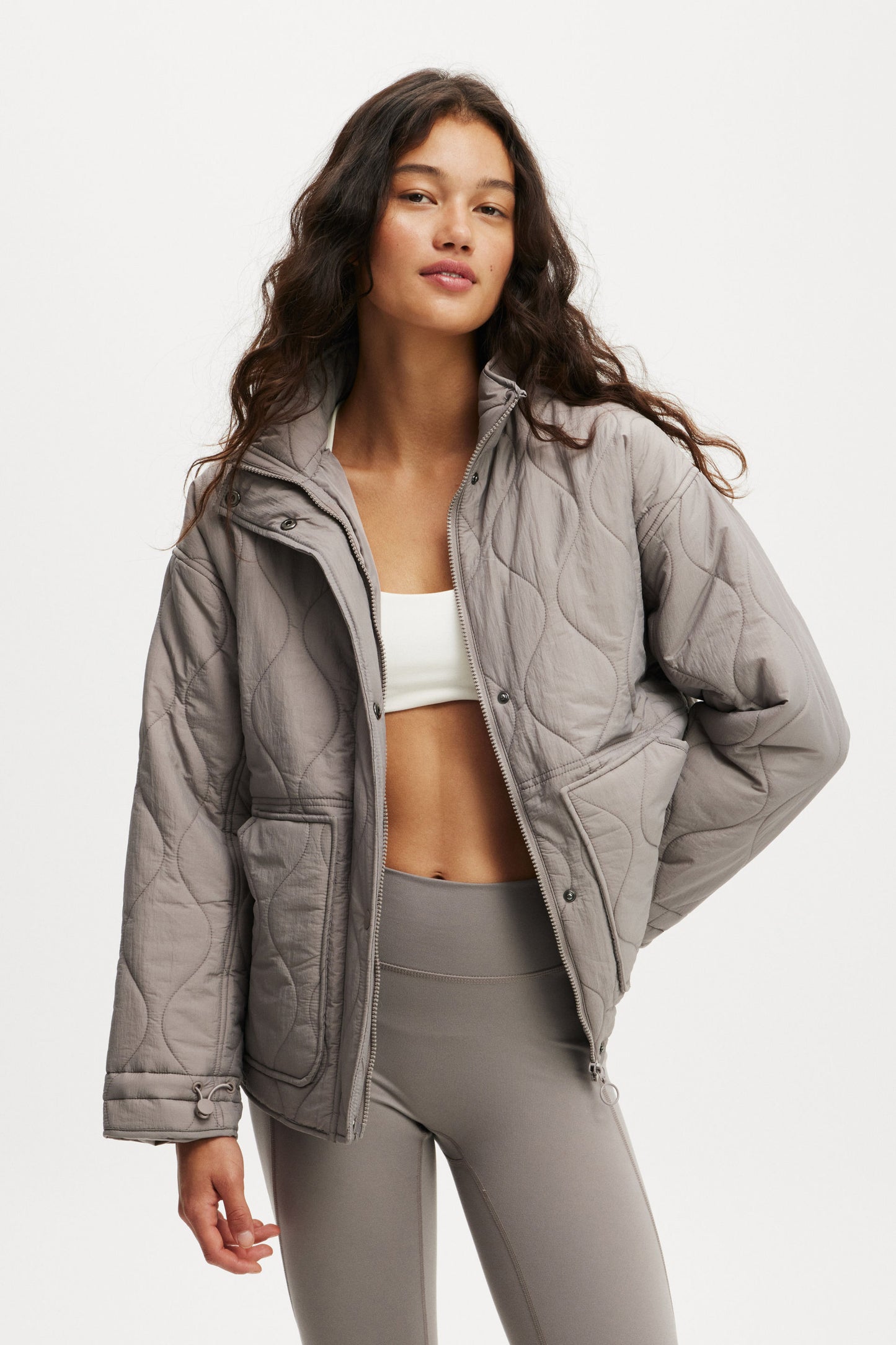 Warm Up Relaxed Lightweight Jacket