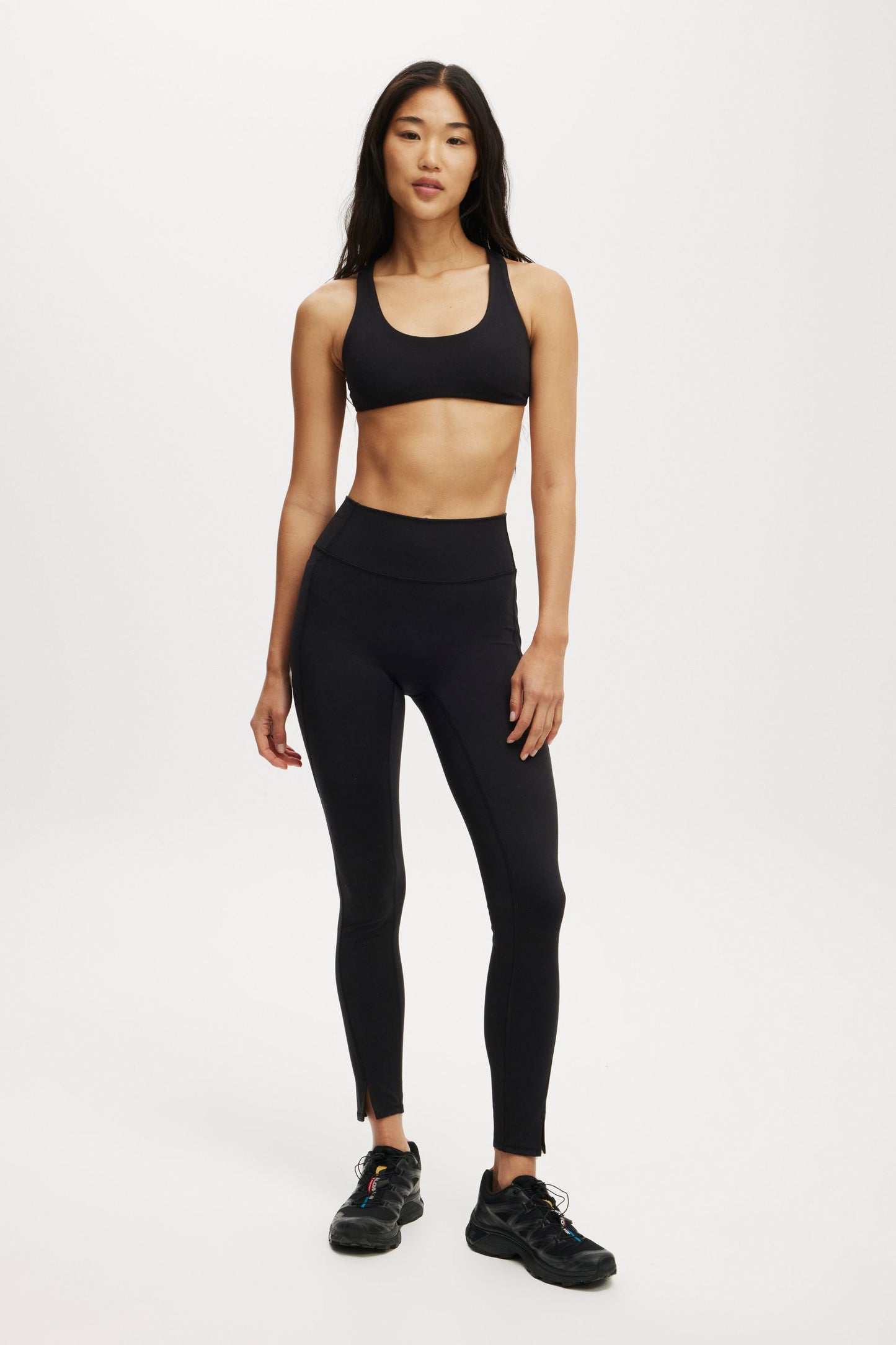 Ultra Soft Plunge Strappy Crop