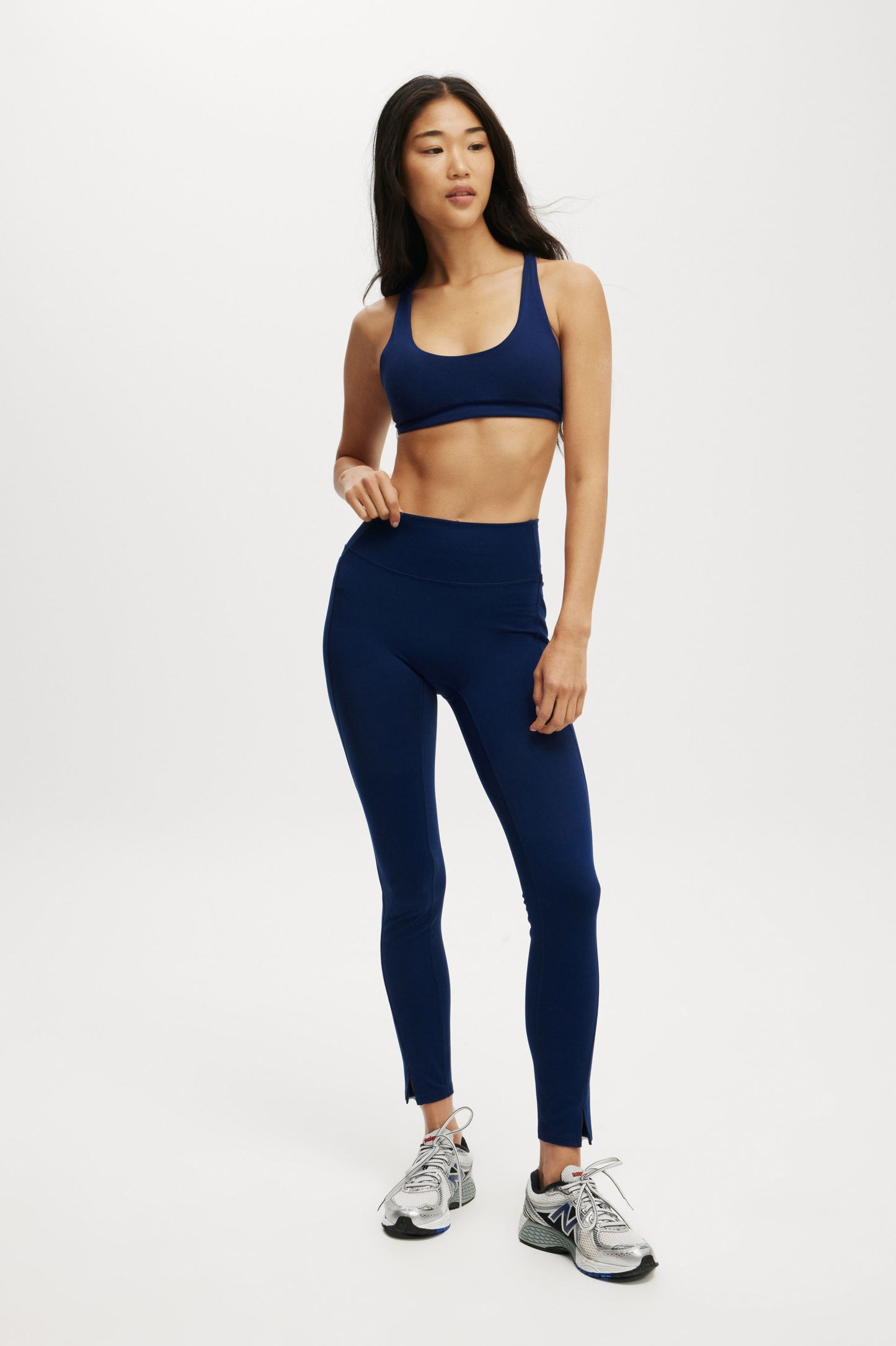 Ultra Soft Plunge Strappy Crop