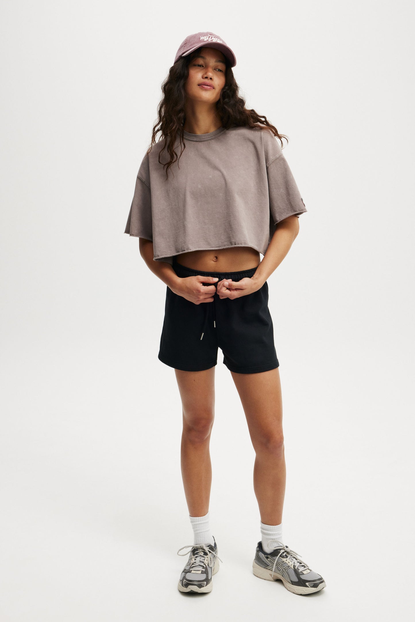 Active Relaxed Cropped Tshirt