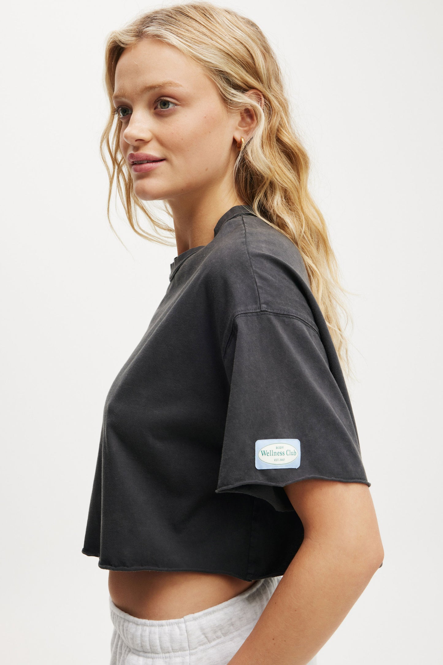 Active Relaxed Cropped Tshirt