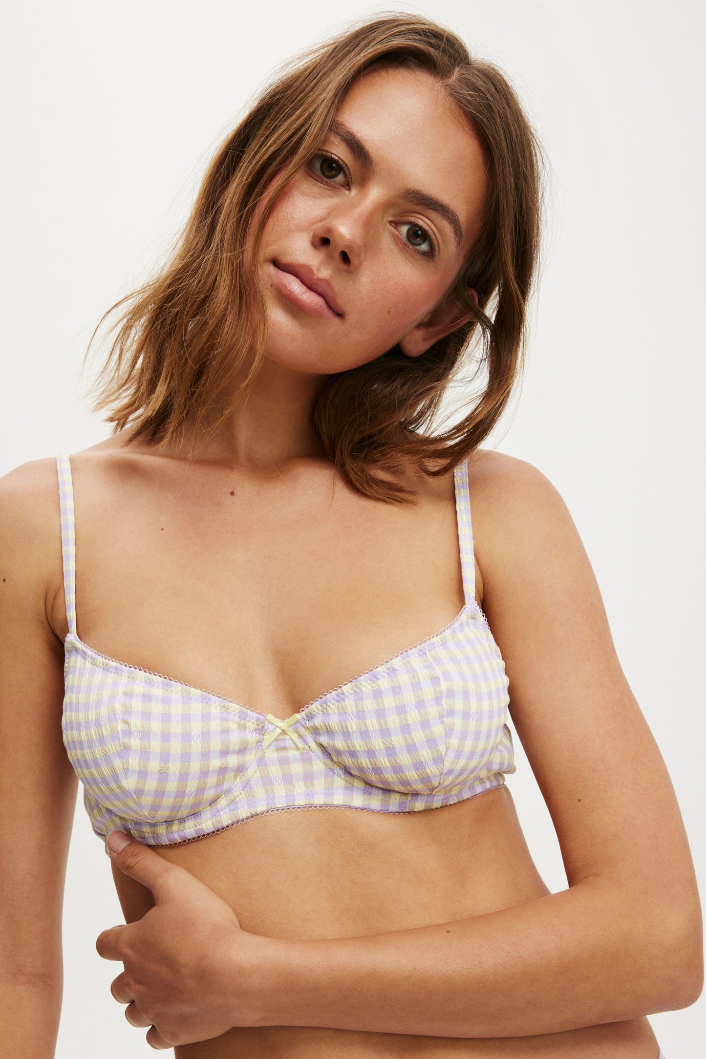 Dottie Woven Underwire Bra