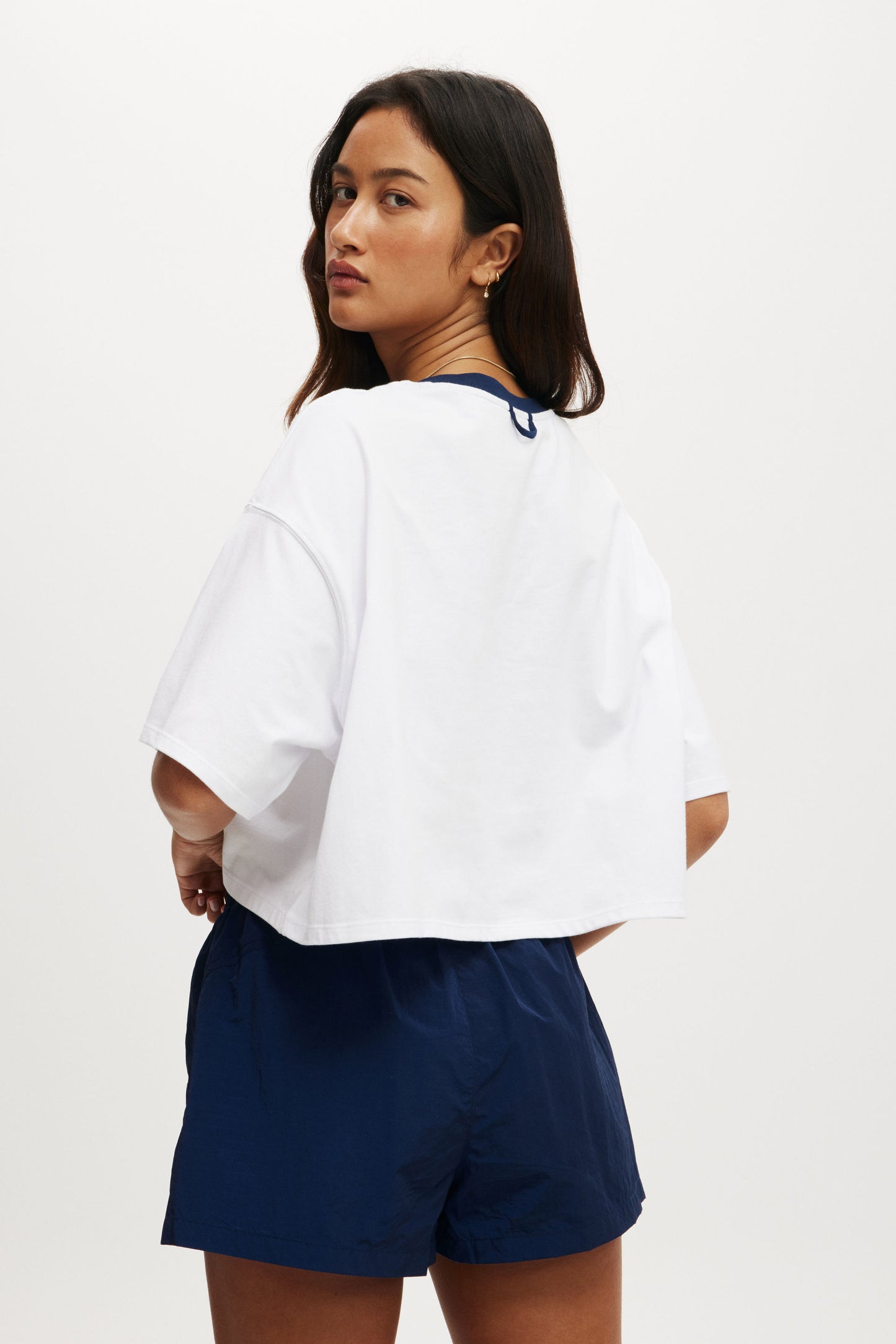 Active Cropped Graphic Tee