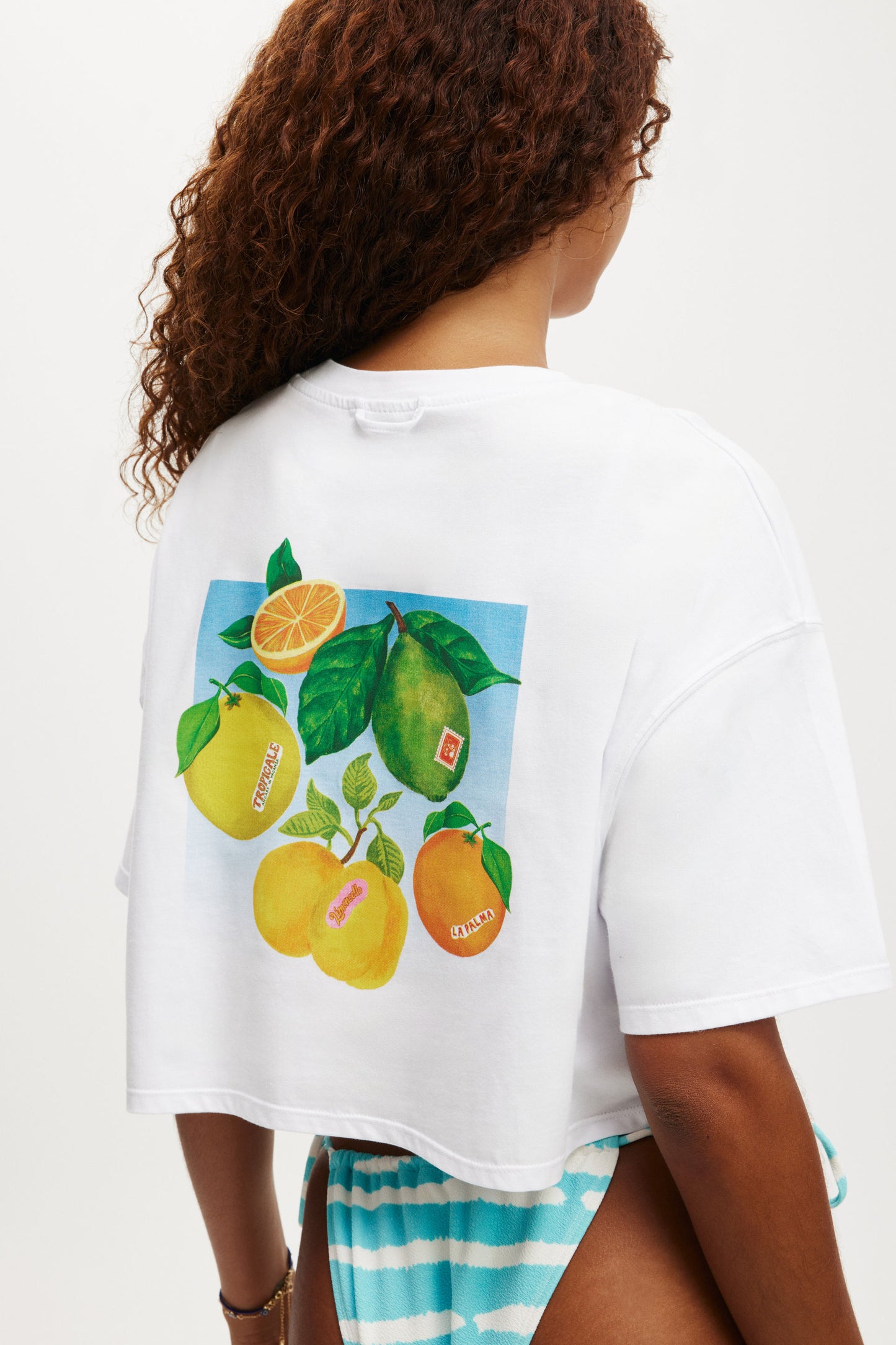 Active Cropped Graphic Tee