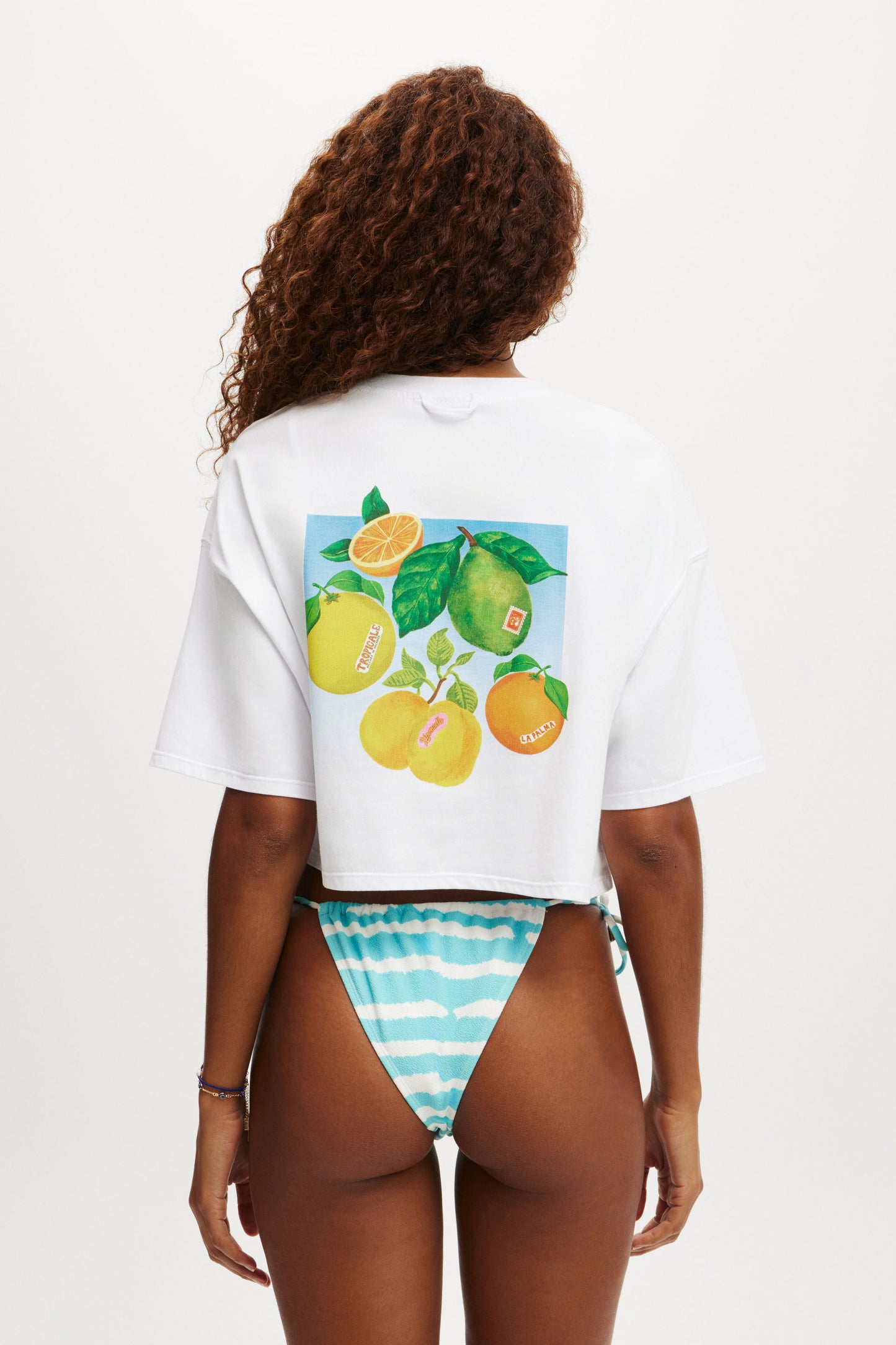 Active Cropped Graphic Tee