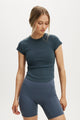 Active Curved Hem Baby Tee