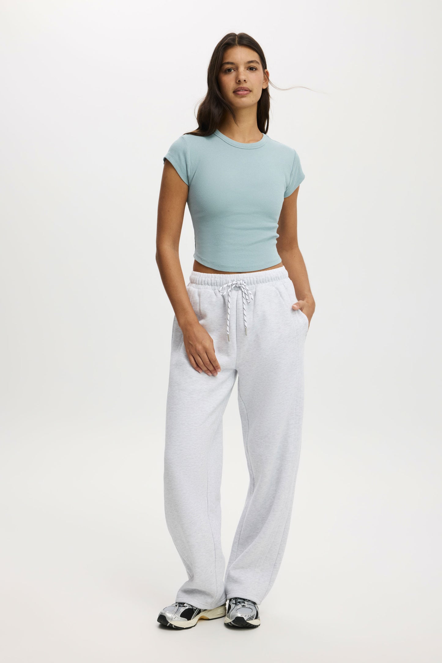 Active Curved Hem Baby Tee