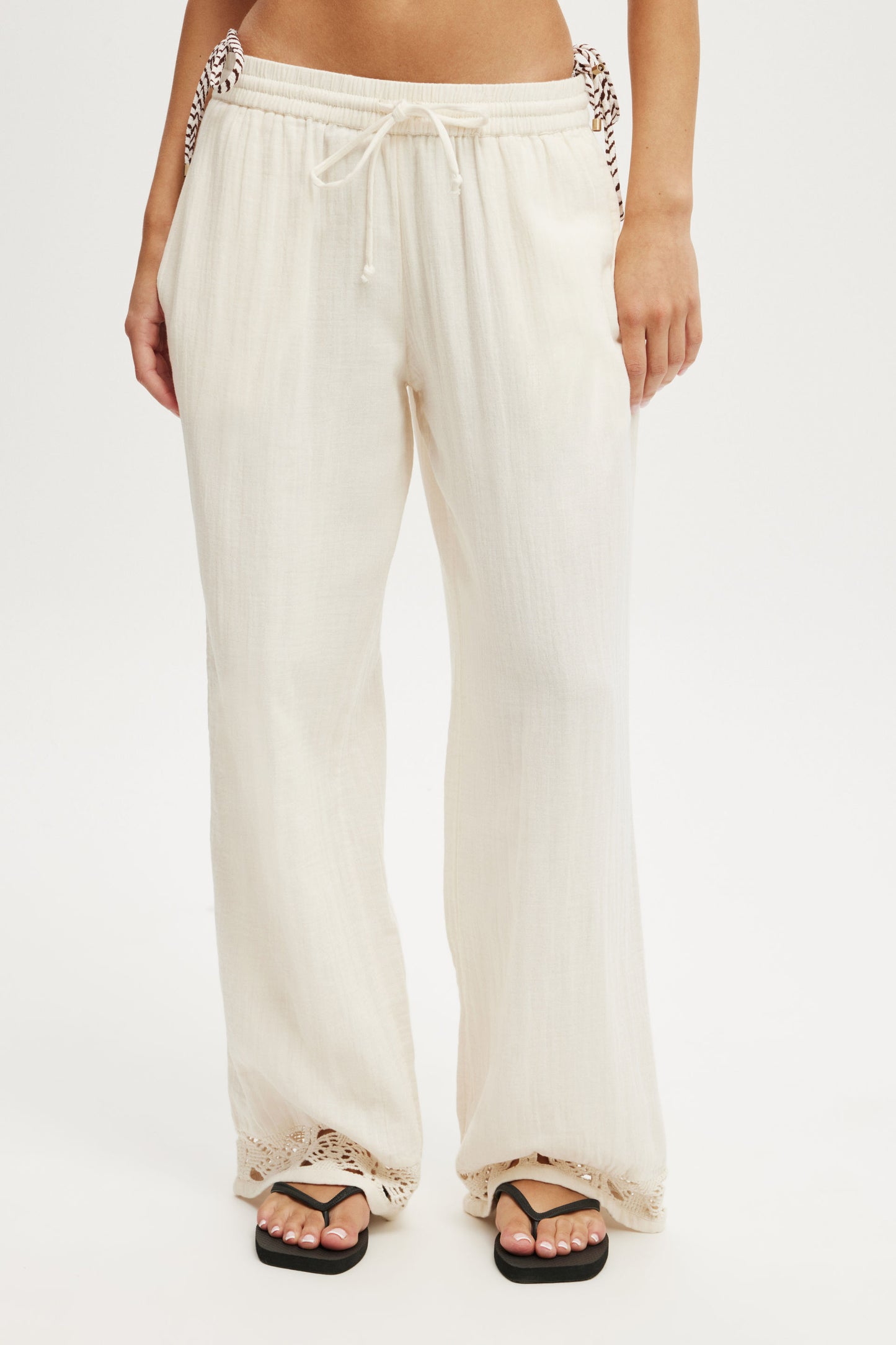Woven Wide Leg Beach Pant - Asia Fit