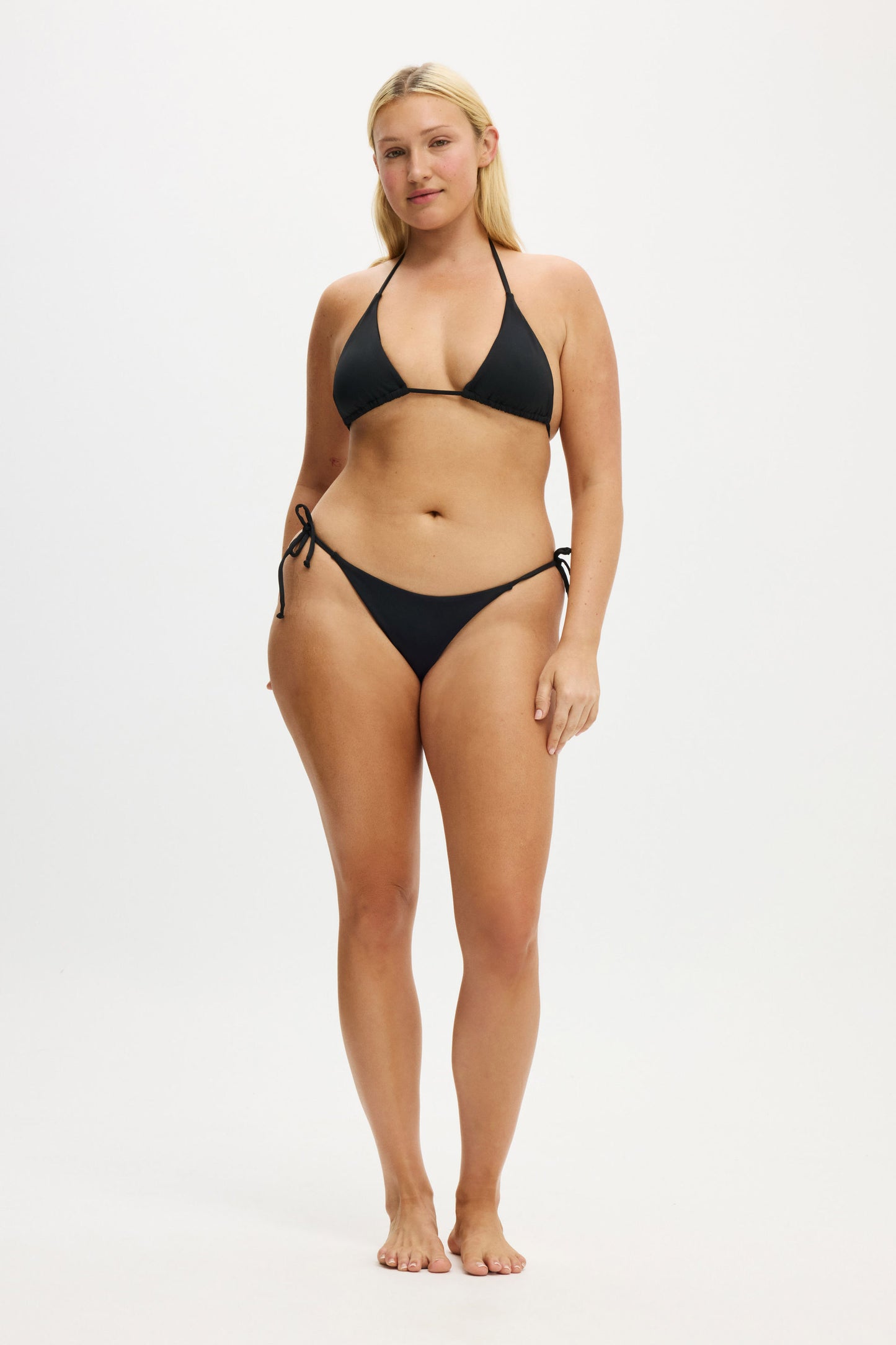 String Triangle Bikini Top