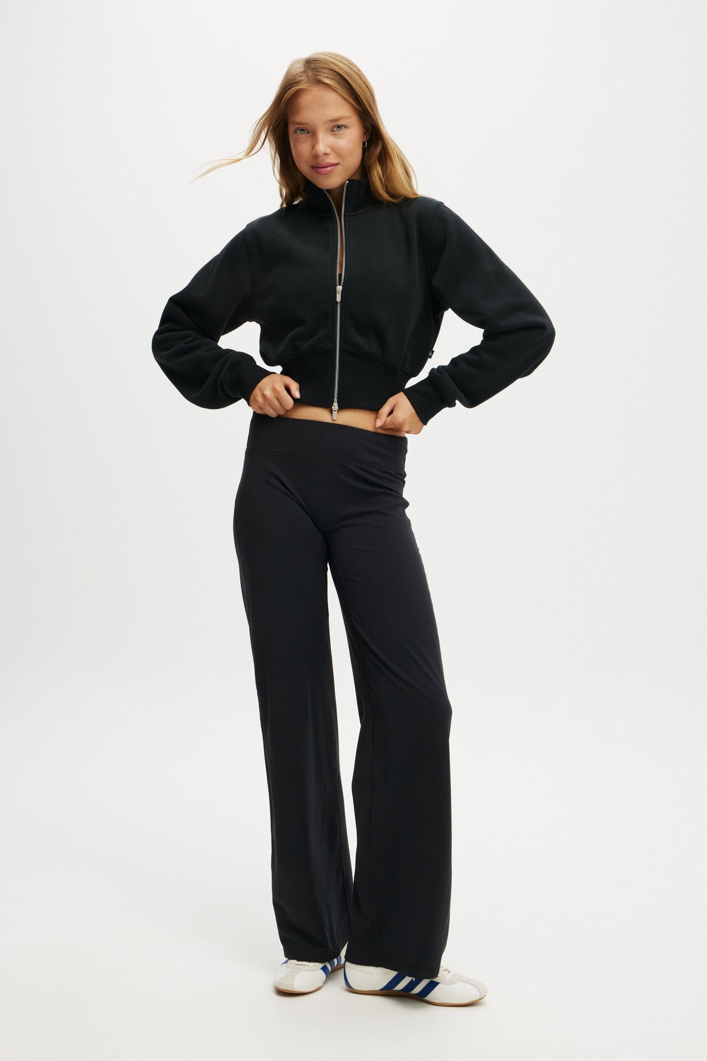 Plush Fitted Zip Through