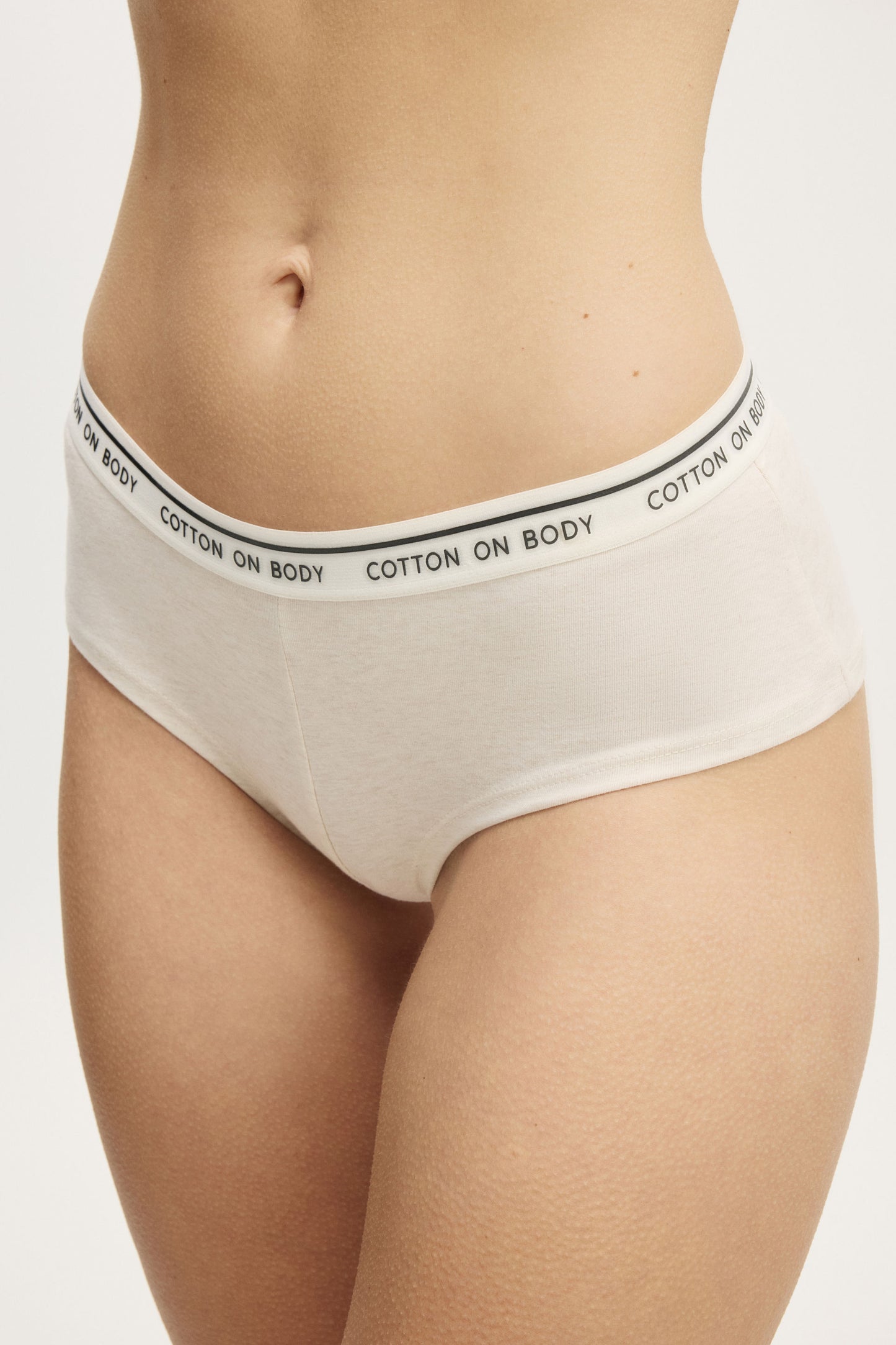 Branded Cotton Cheeky Boyshort