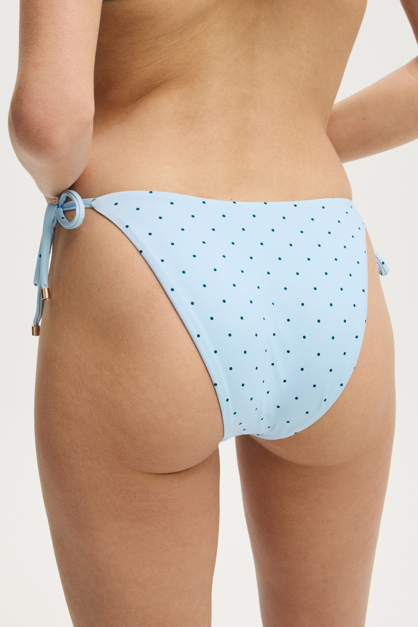 String Tie Side Cheeky Bikini Bottom